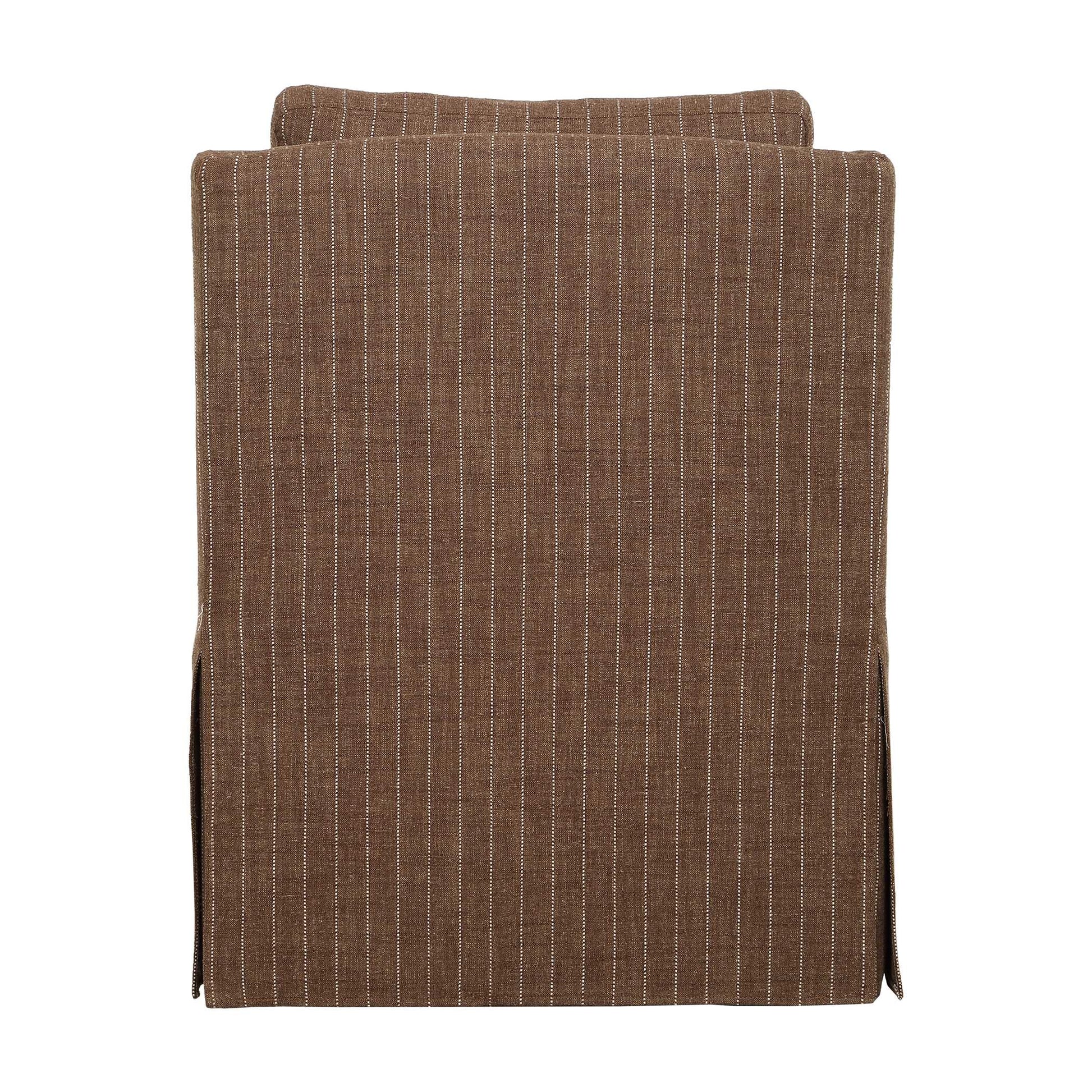Uttermost Luisa Pinstripe Swivel Chair
