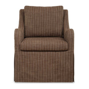 Uttermost Luisa Pinstripe Swivel Chair