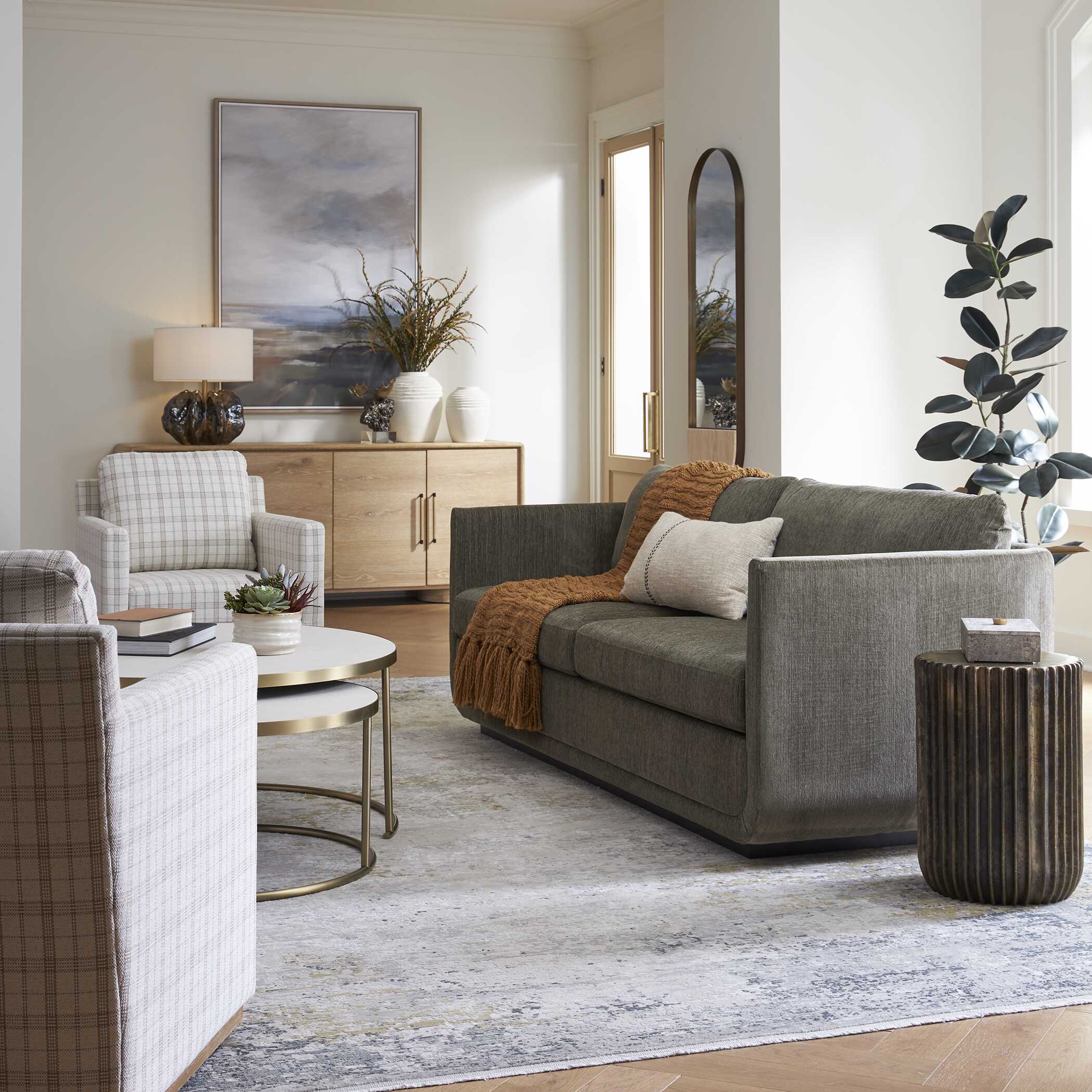 Uttermost Abound Herb Sofa