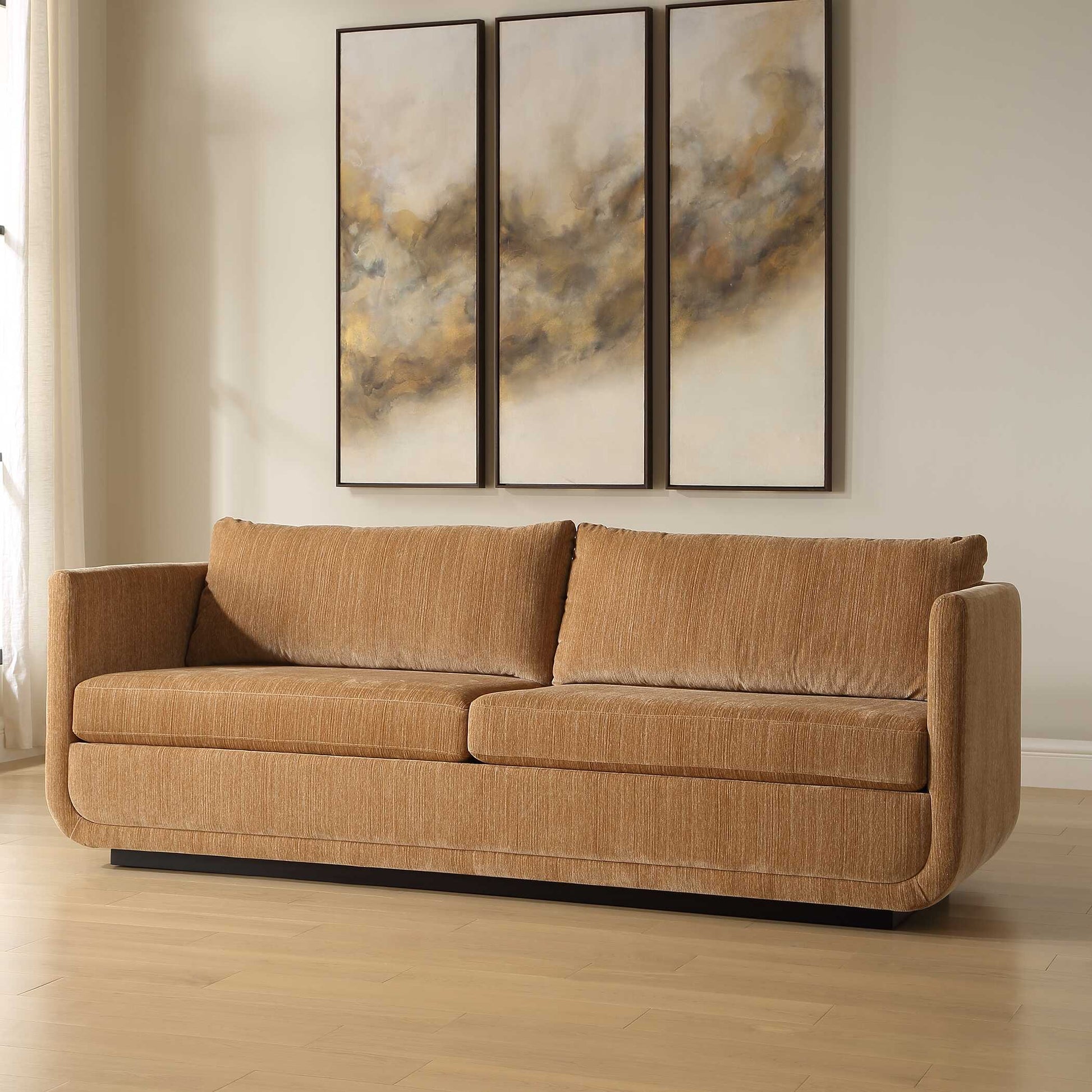 Uttermost Abound Ginger Sofa
