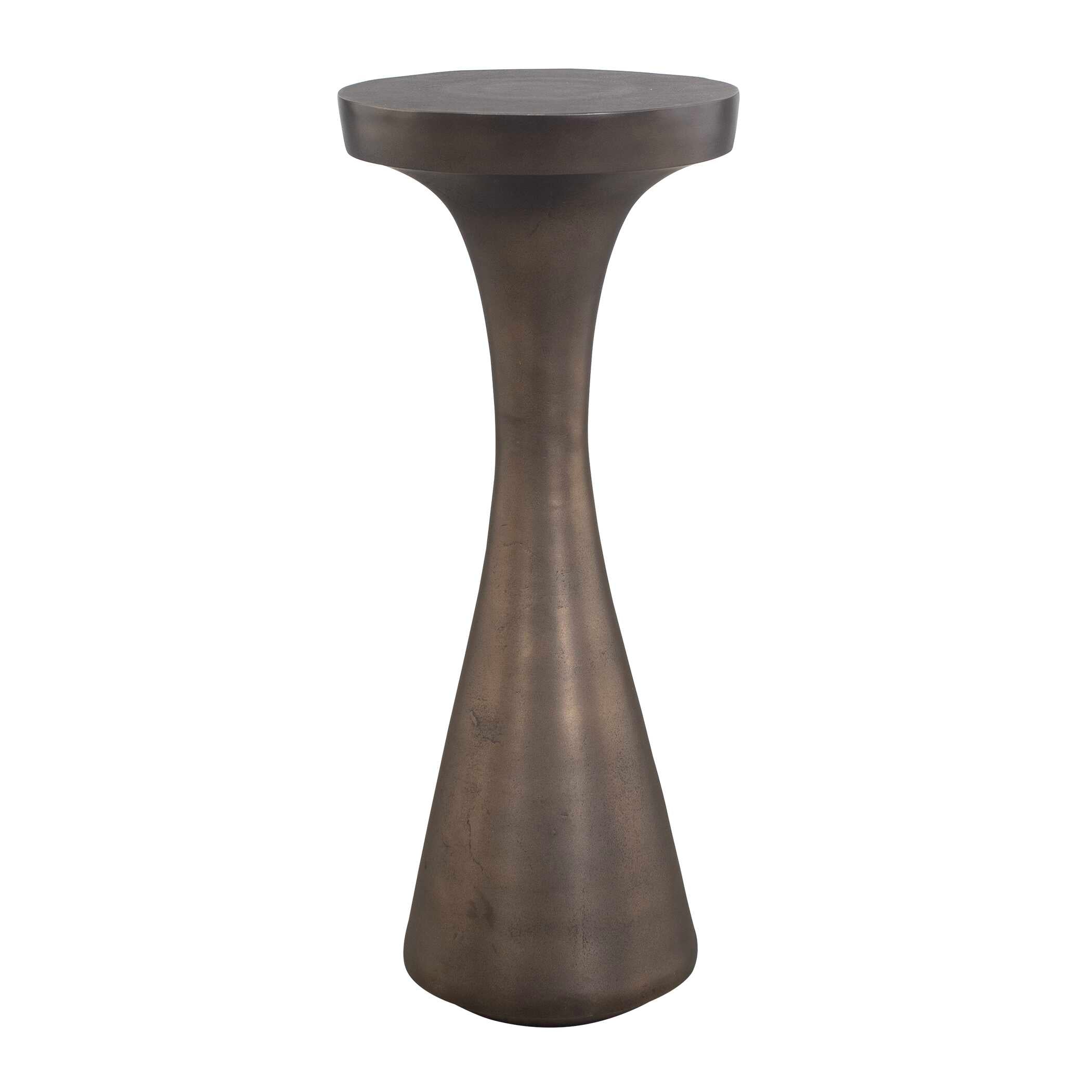 Uttermost Miko Indoor-Outdoor Bronze Drink Table