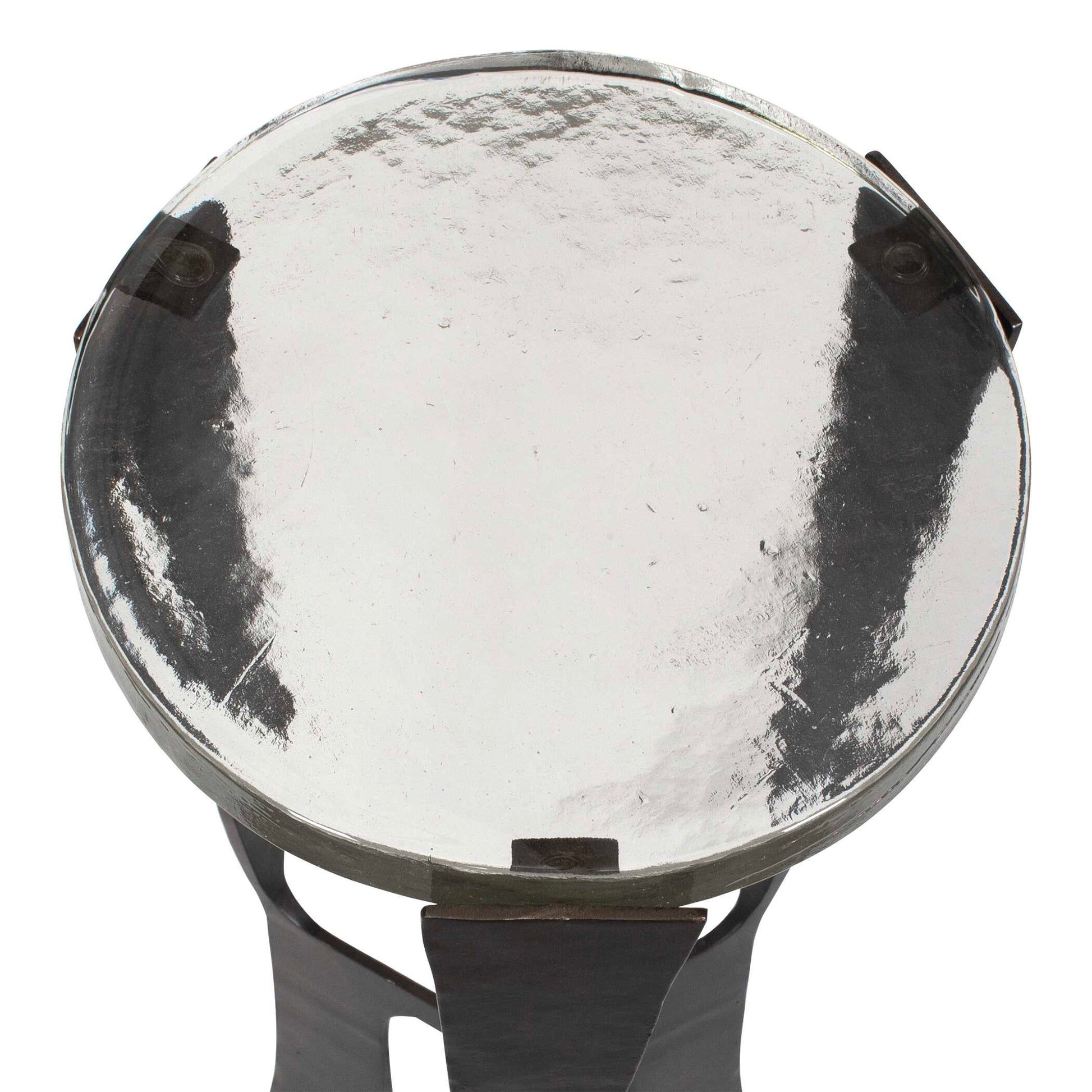 Uttermost Renaud Dark Bronze Drink Table