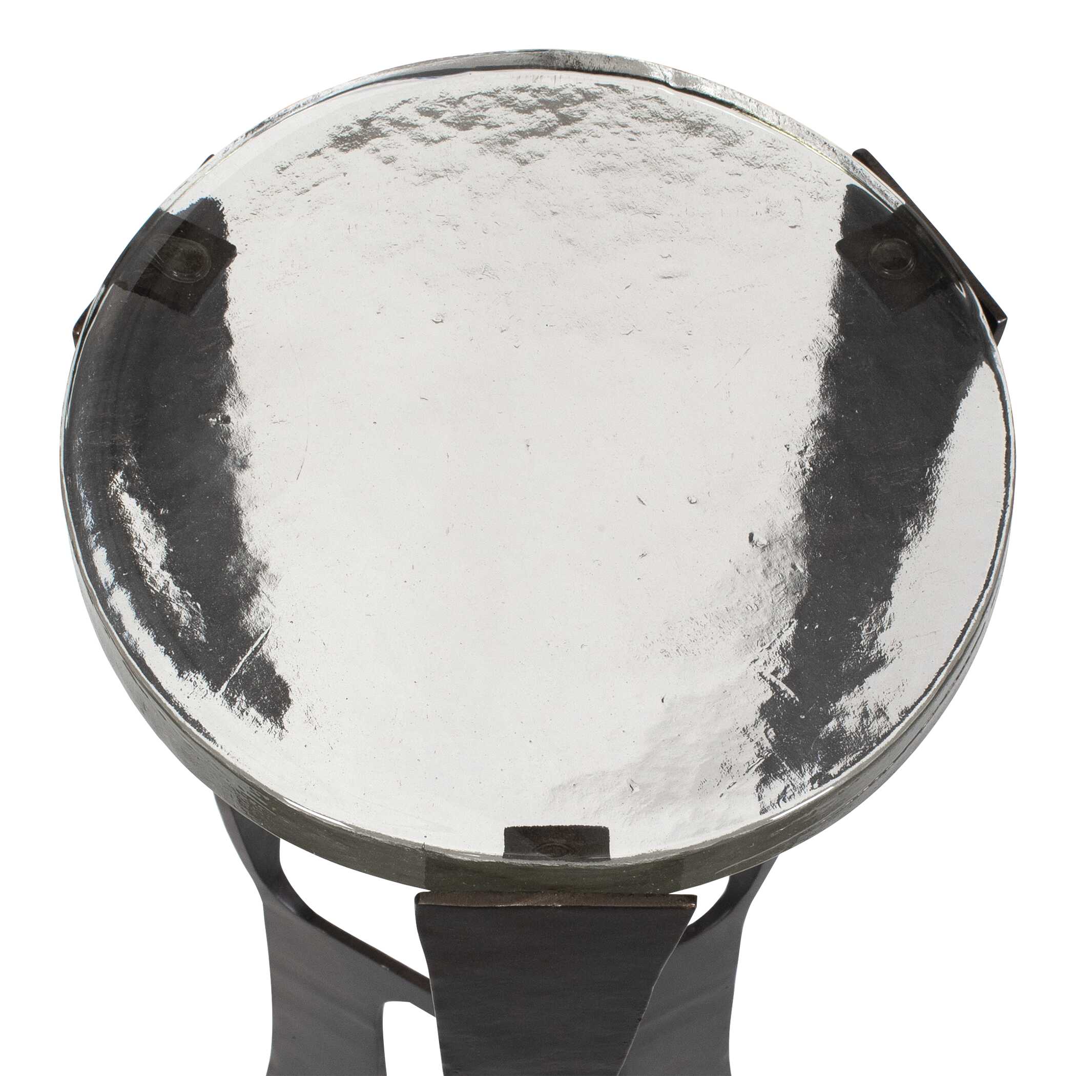 Uttermost Renaud Dark Bronze Drink Table