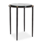 Uttermost Kennington Round Glass Accent Table