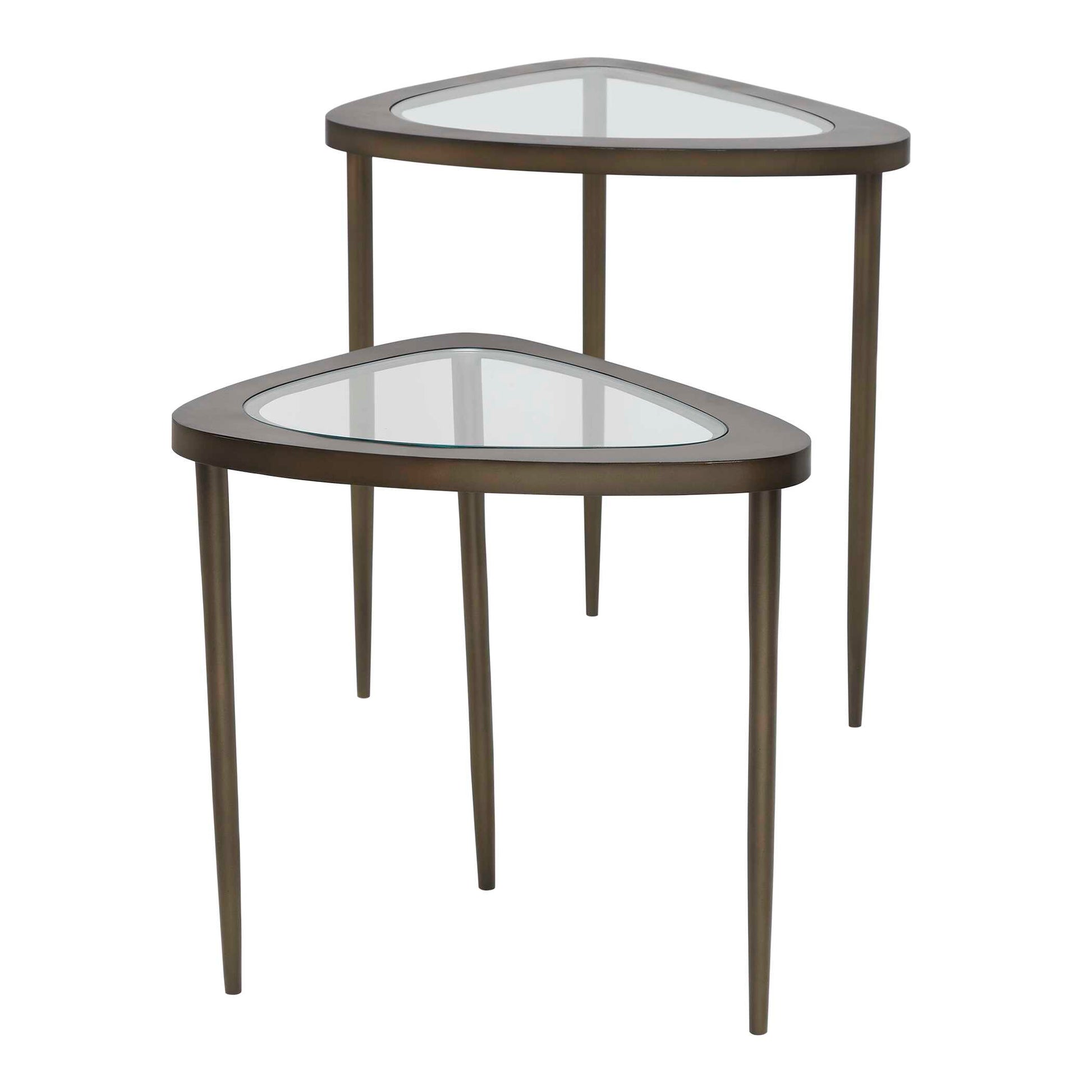 Uttermost Millar Curved Nesting Tables, S/2
