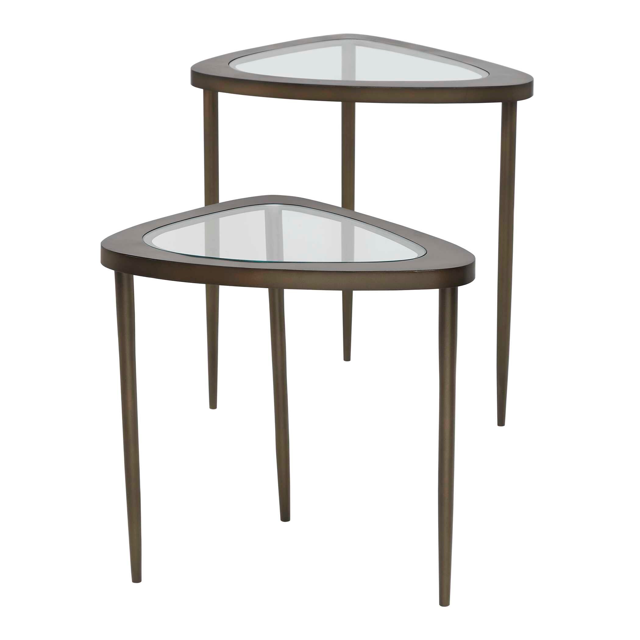 Uttermost Millar Curved Nesting Tables, S/2