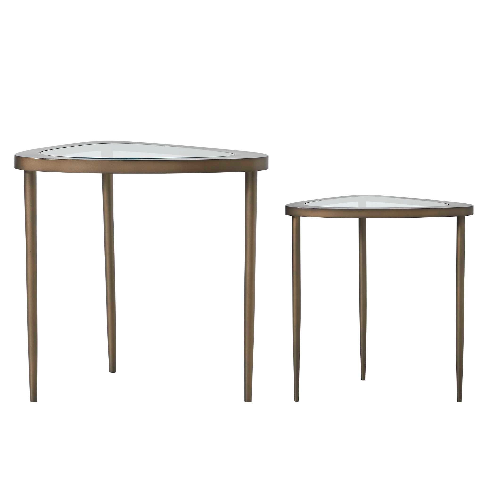 Uttermost Millar Curved Nesting Tables, S/2