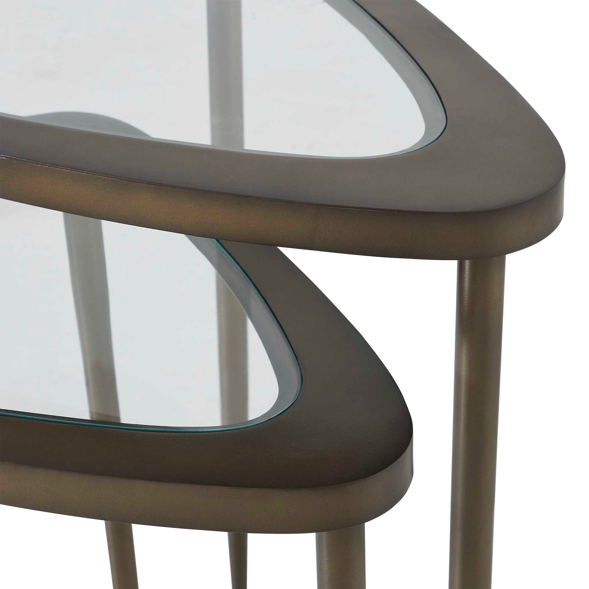 Uttermost Millar Curved Nesting Tables, S/2