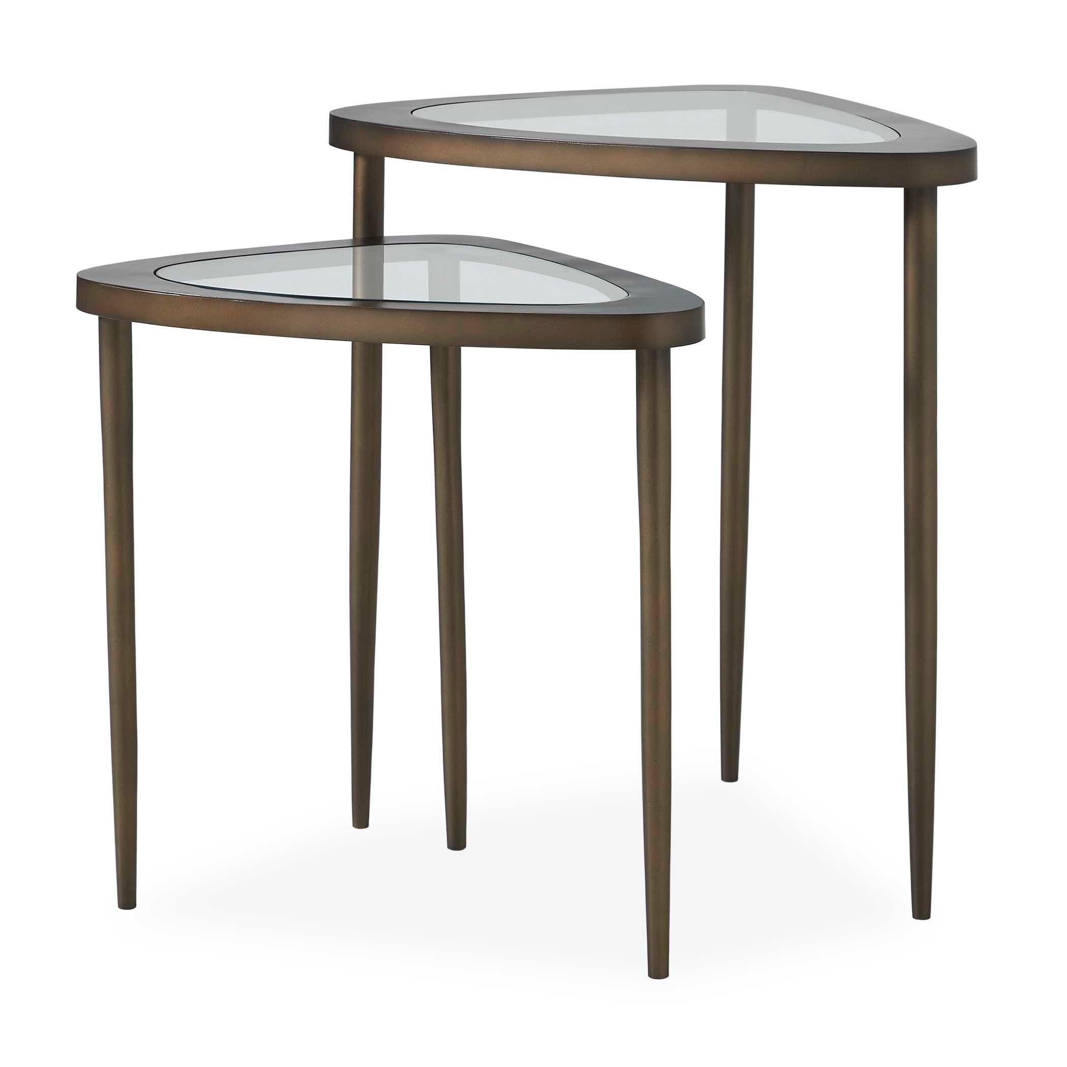 Uttermost Millar Curved Nesting Tables, S/2