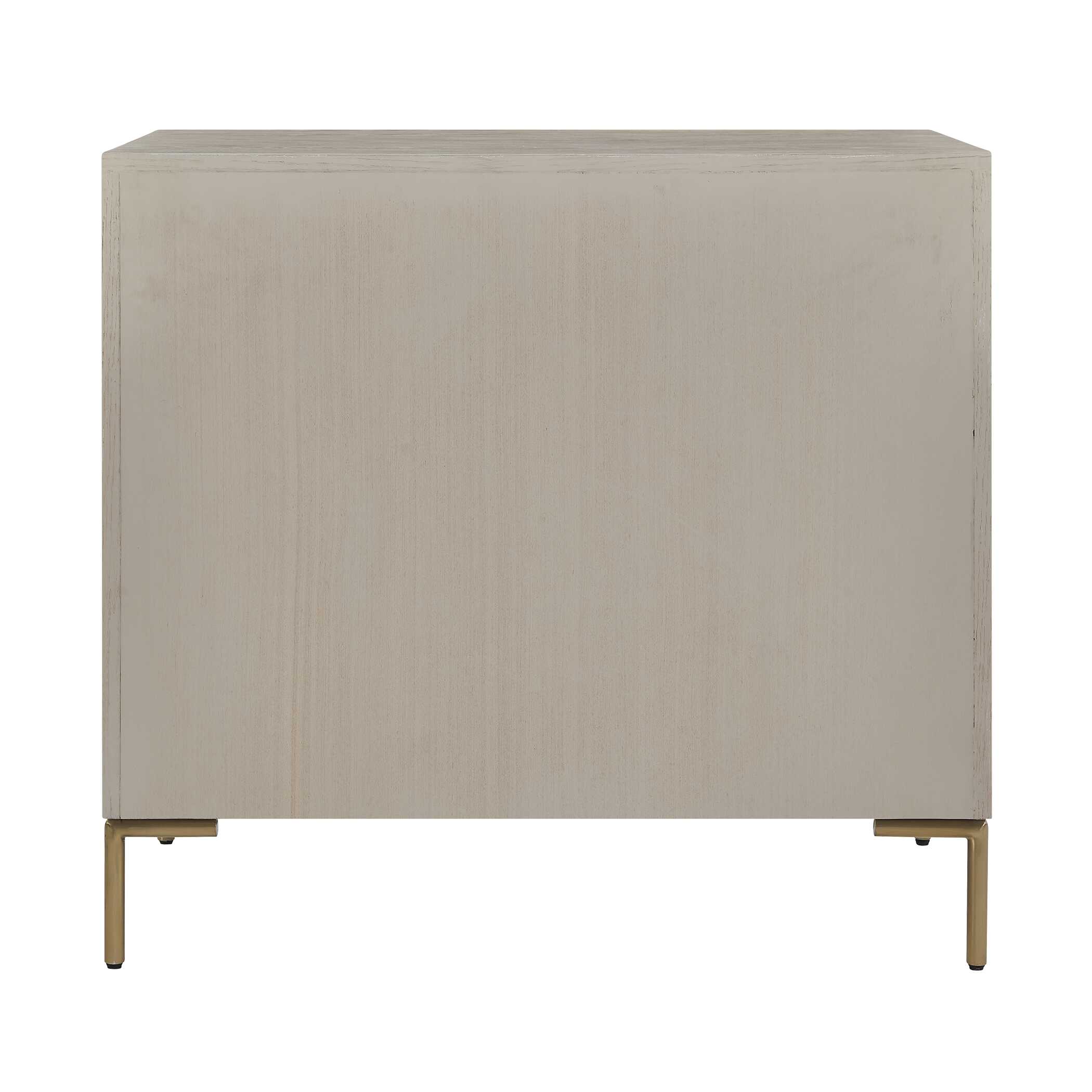 Uttermost Alessia Modern Light Oak Side Table