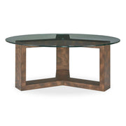 Uttermost Ignis Round Glass Coffee Table