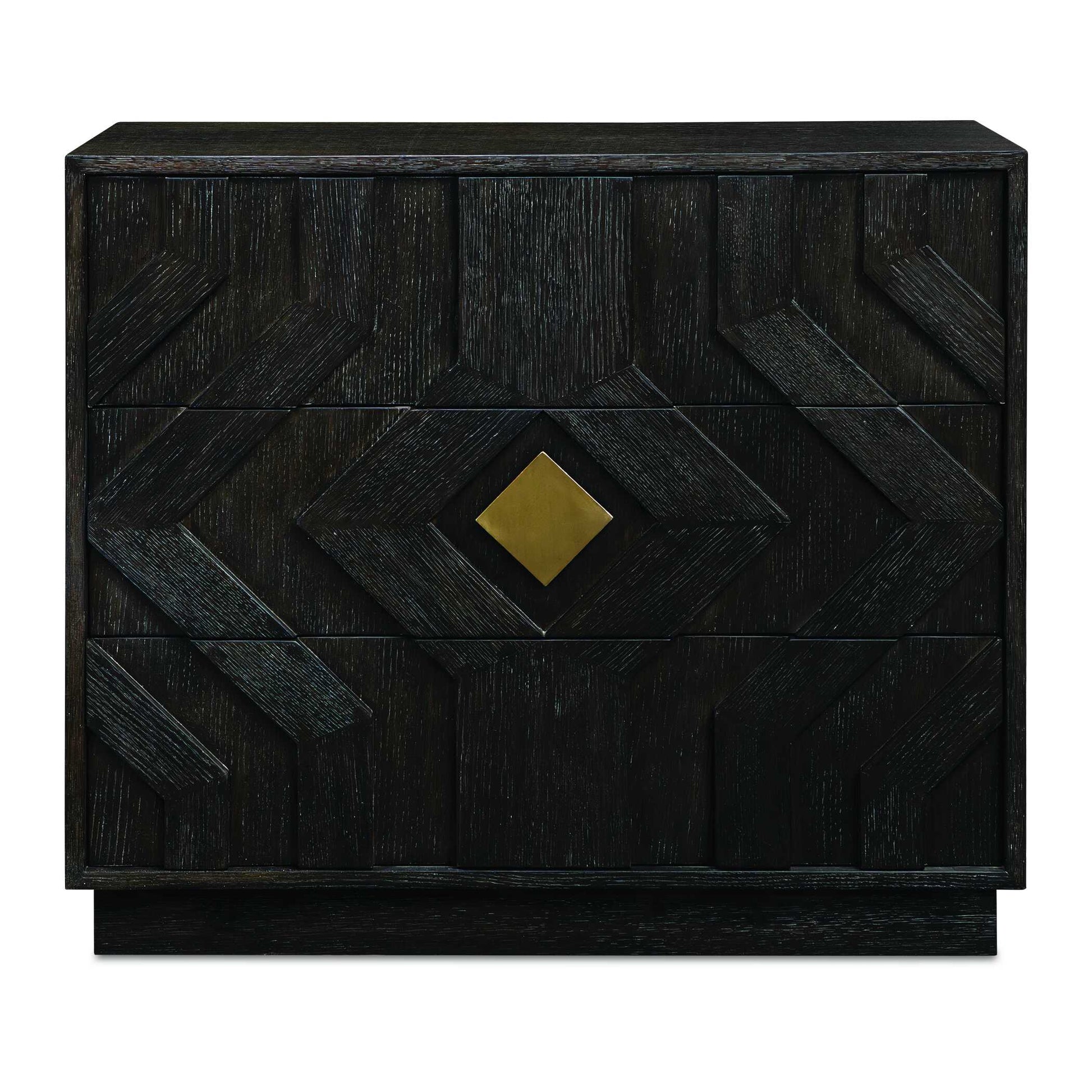 Uttermost Faulkner 3 Drawer Modern Chest
