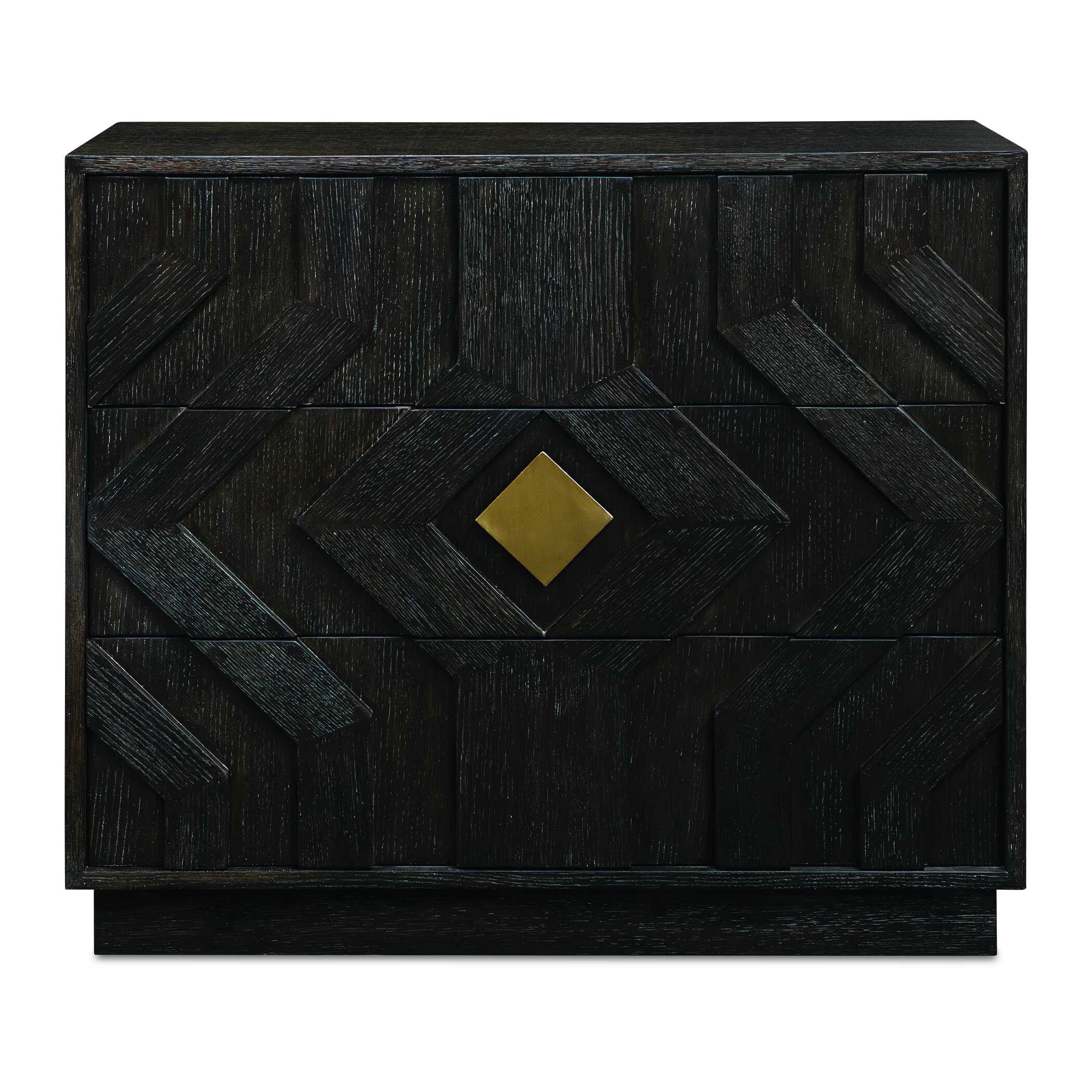 Uttermost Faulkner 3 Drawer Modern Chest