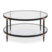 Uttermost Chadid Round Glass Coffee Table