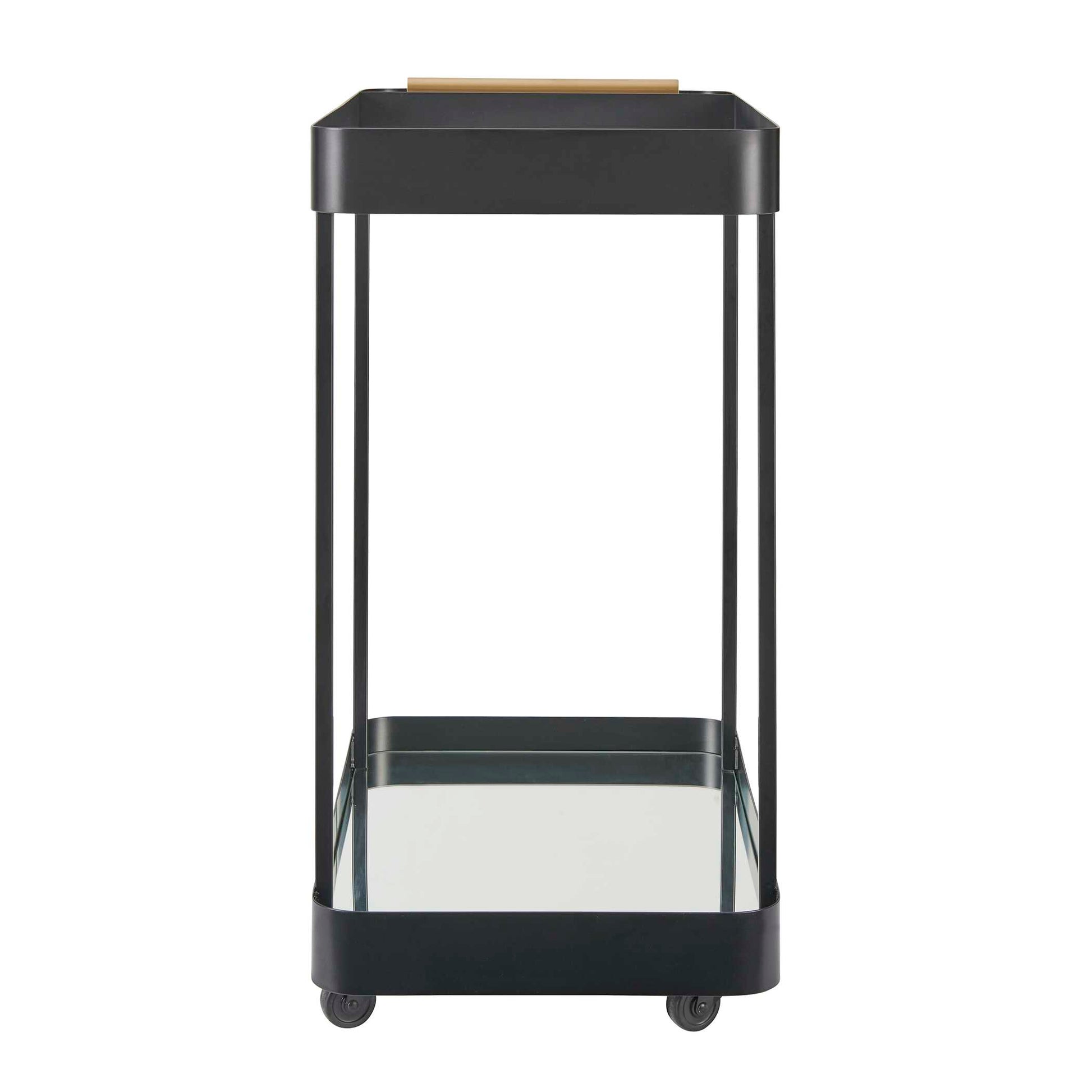 Uttermost Vesper Black Iron Bar Cart