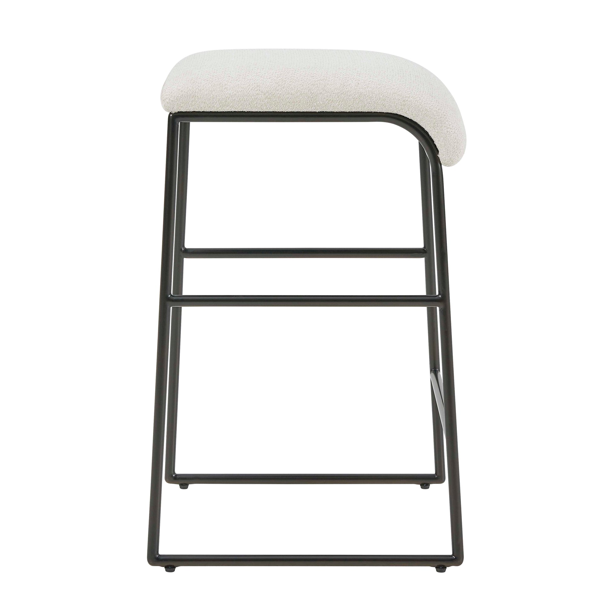 Uttermost Arcane Ecru Counter Stool