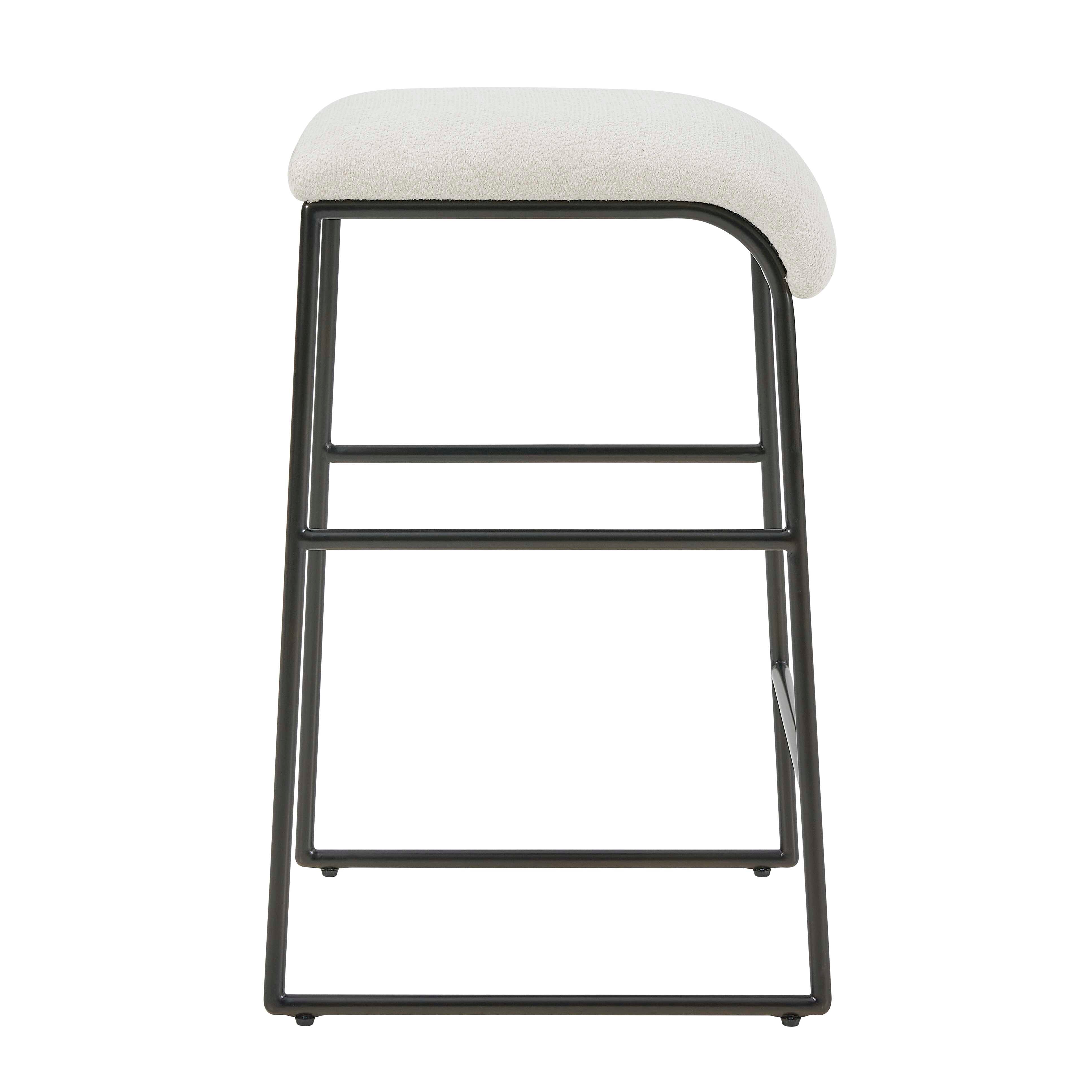Uttermost Arcane Ecru Counter Stool