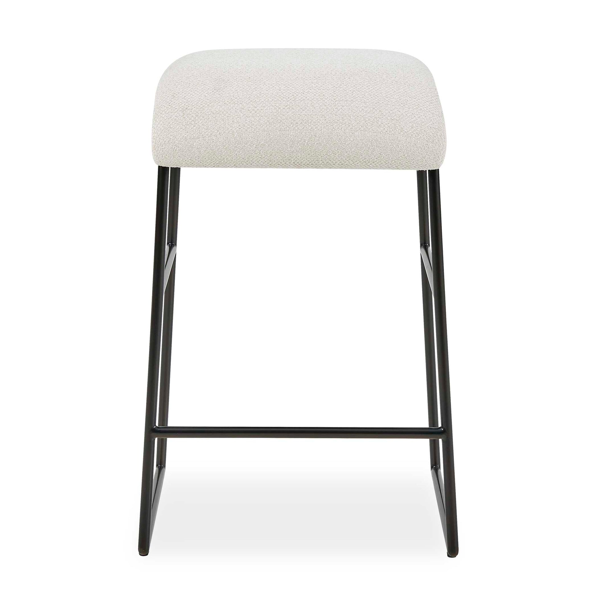 Uttermost Arcane Ecru Counter Stool