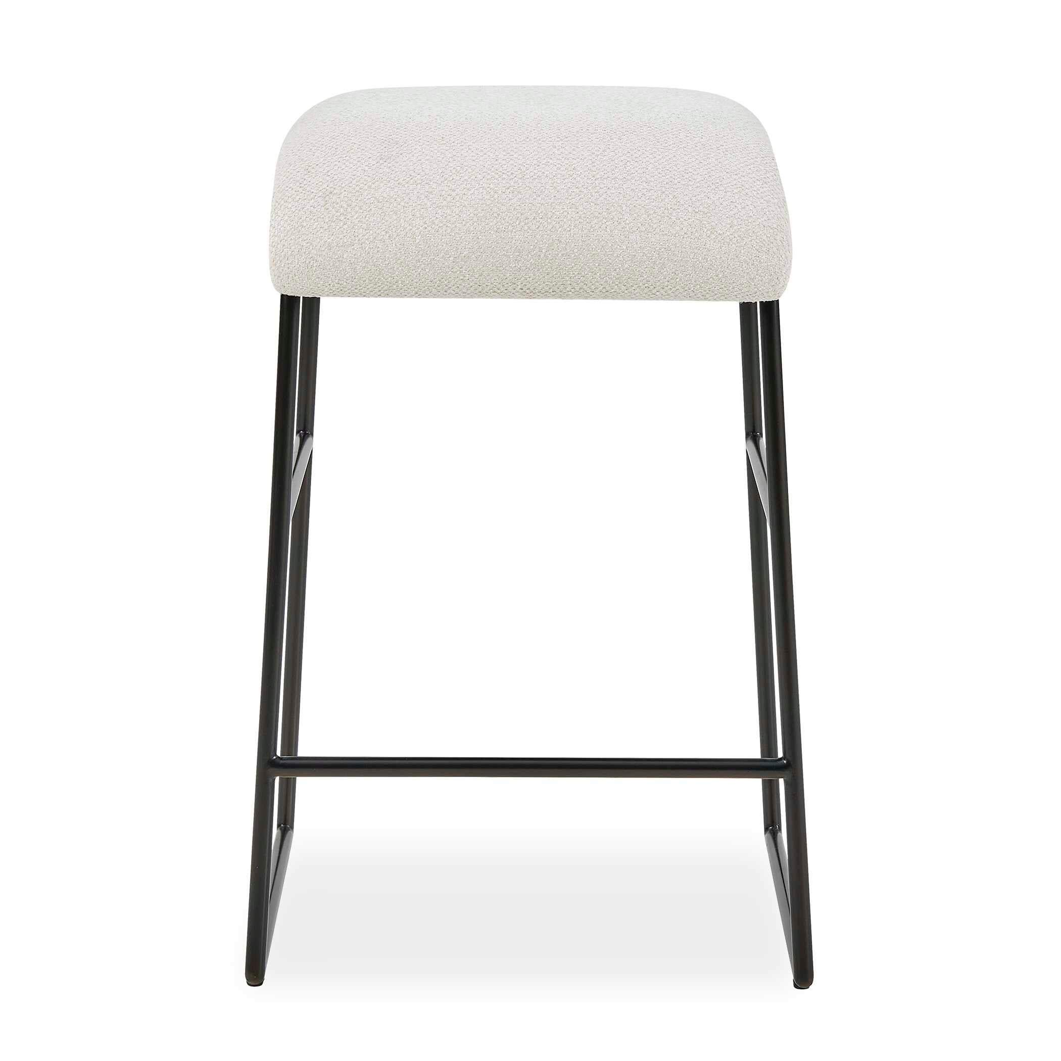 Uttermost Arcane Ecru Counter Stool