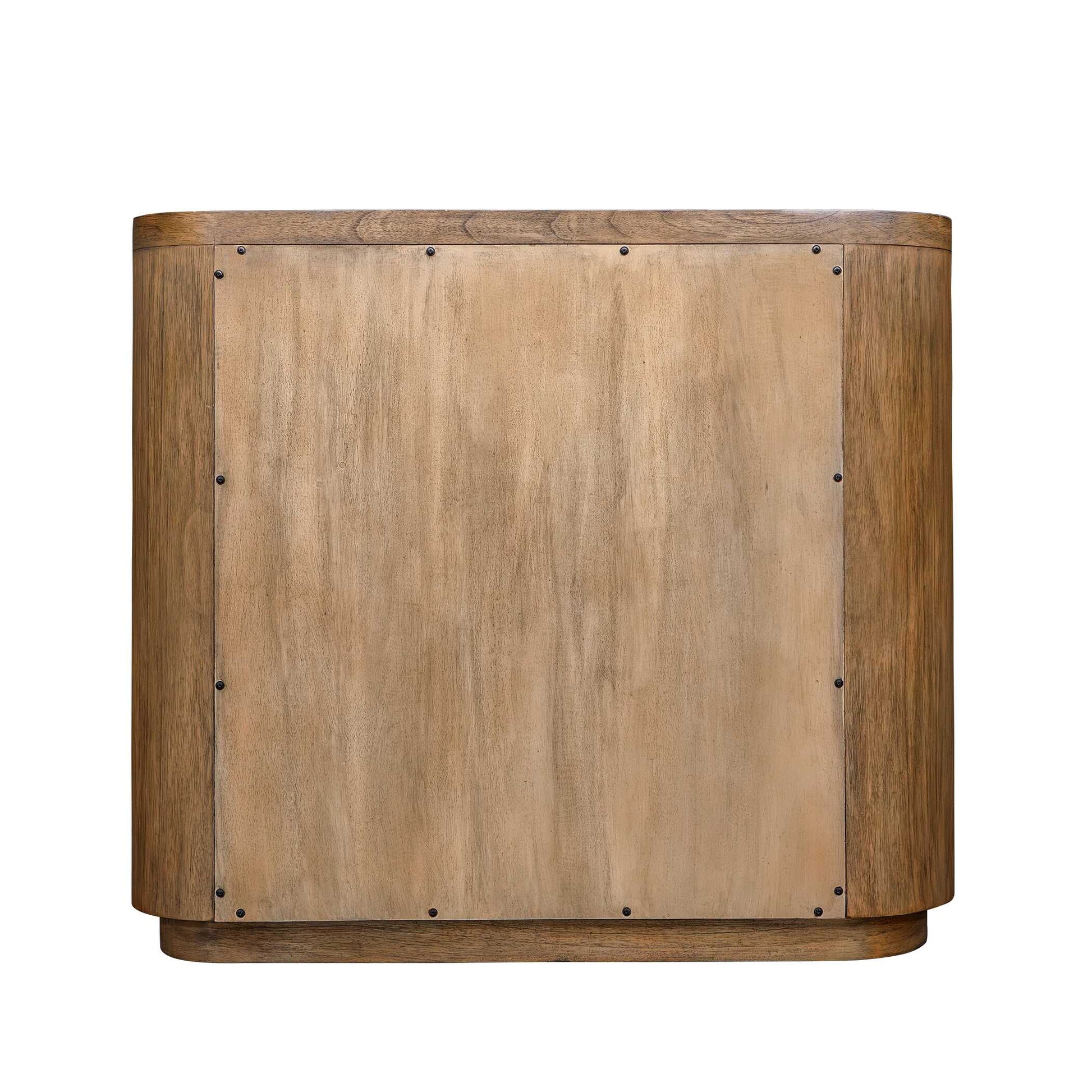 Uttermost Newell Natural Wood 2 Door Cabinet