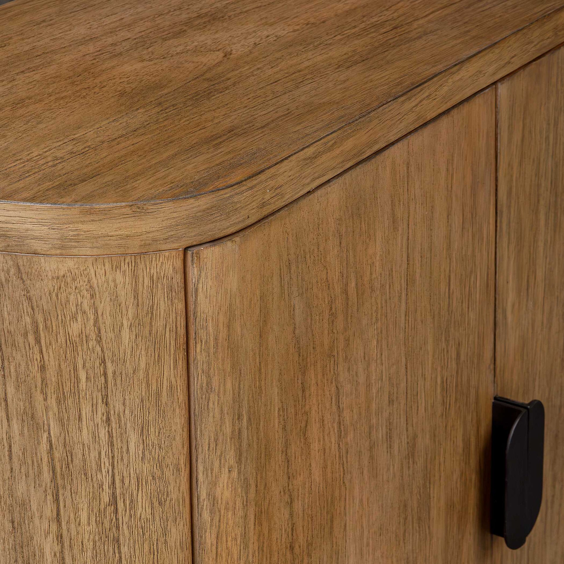 Uttermost Newell Natural Wood 2 Door Cabinet