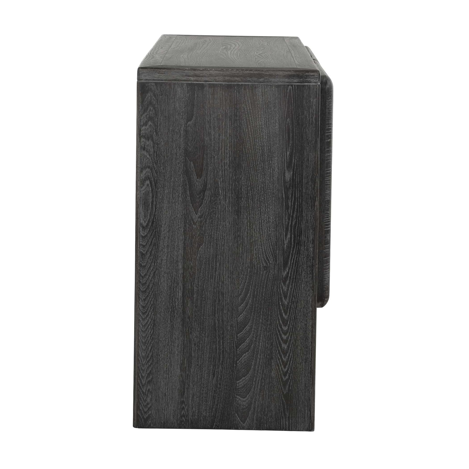 Uttermost Bierk Dark Stain 2 Door Cabinet