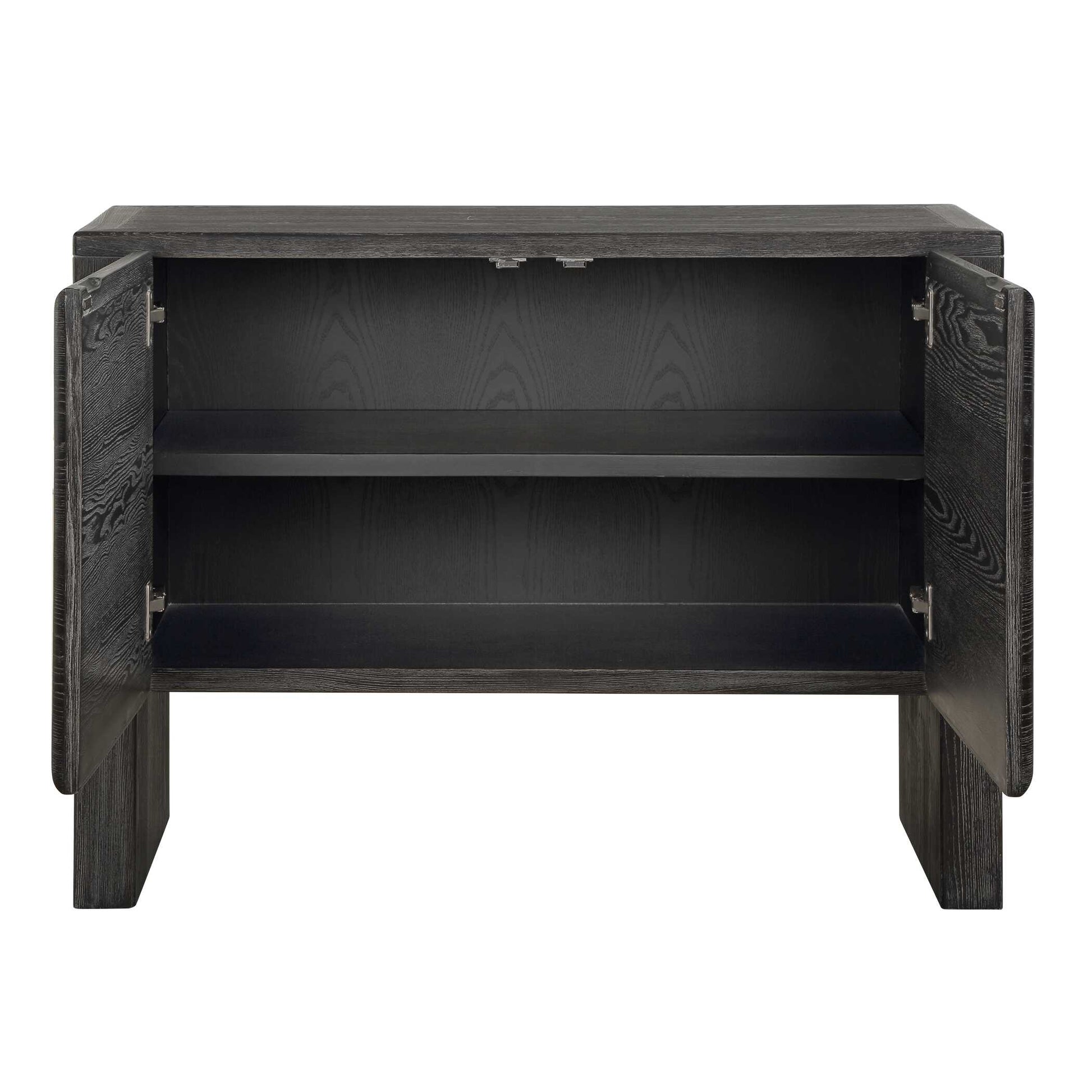 Uttermost Bierk Dark Stain 2 Door Cabinet