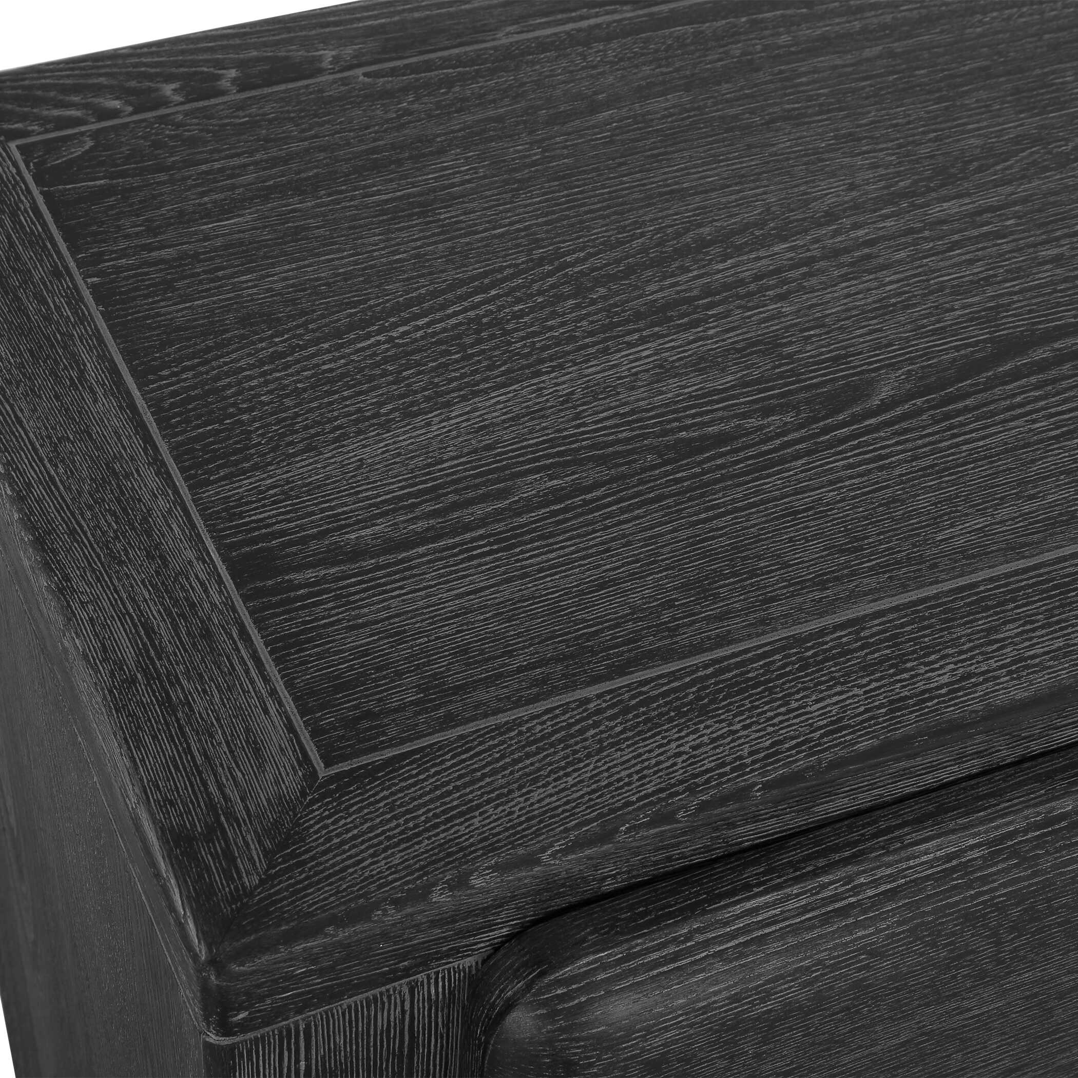 Uttermost Bierk Dark Stain 2 Door Cabinet