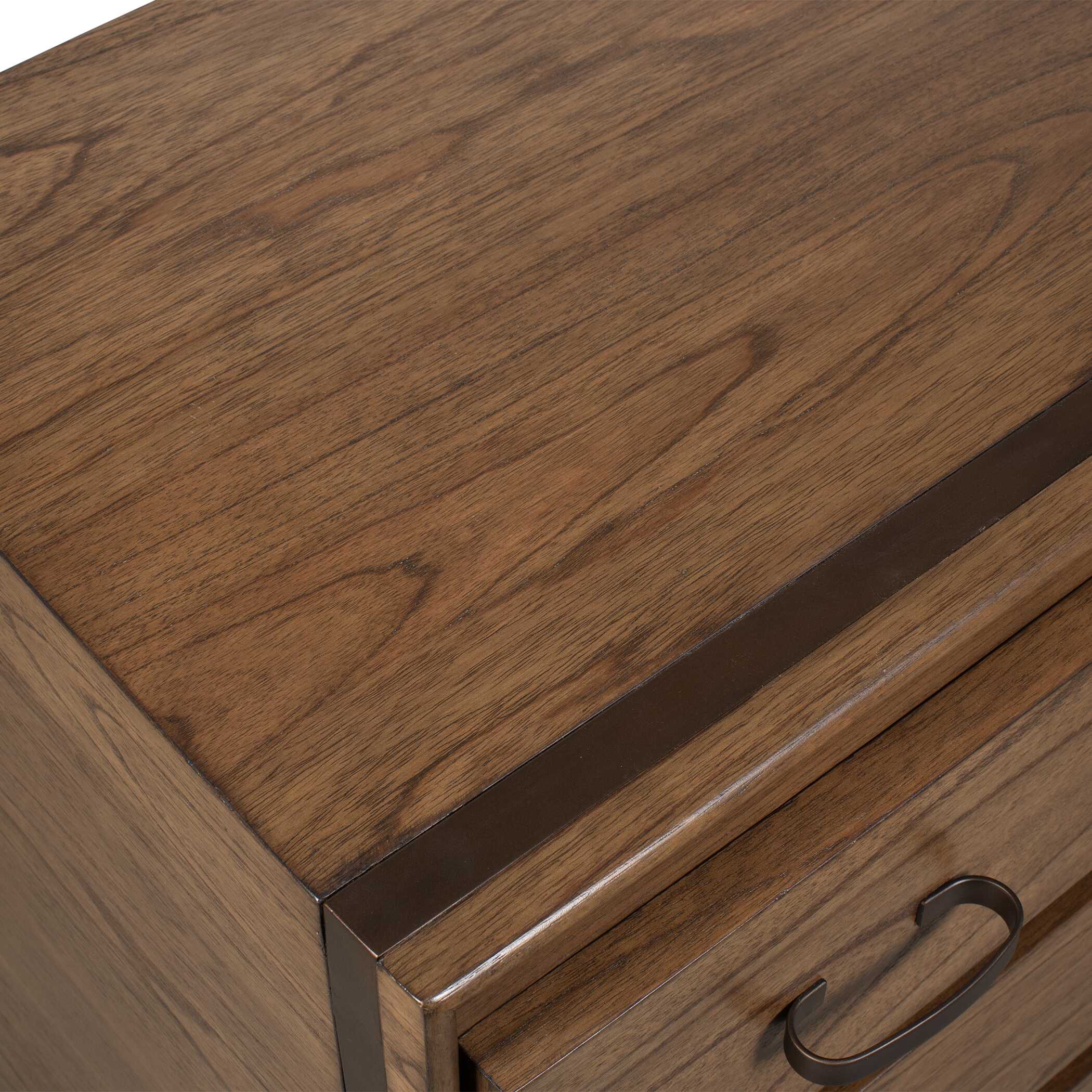 Uttermost McKagan 3 Drawer Mindi Wood Chest