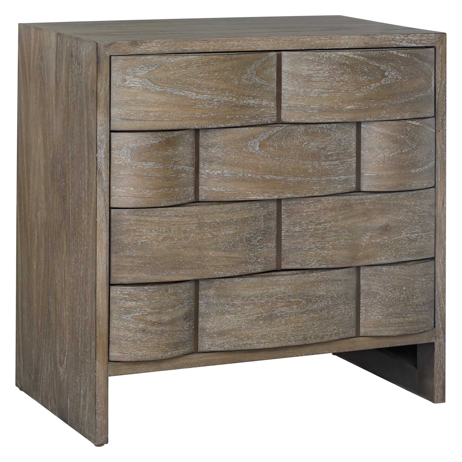 Uttermost Lydon 4 Drawer Brown Finish Chest
