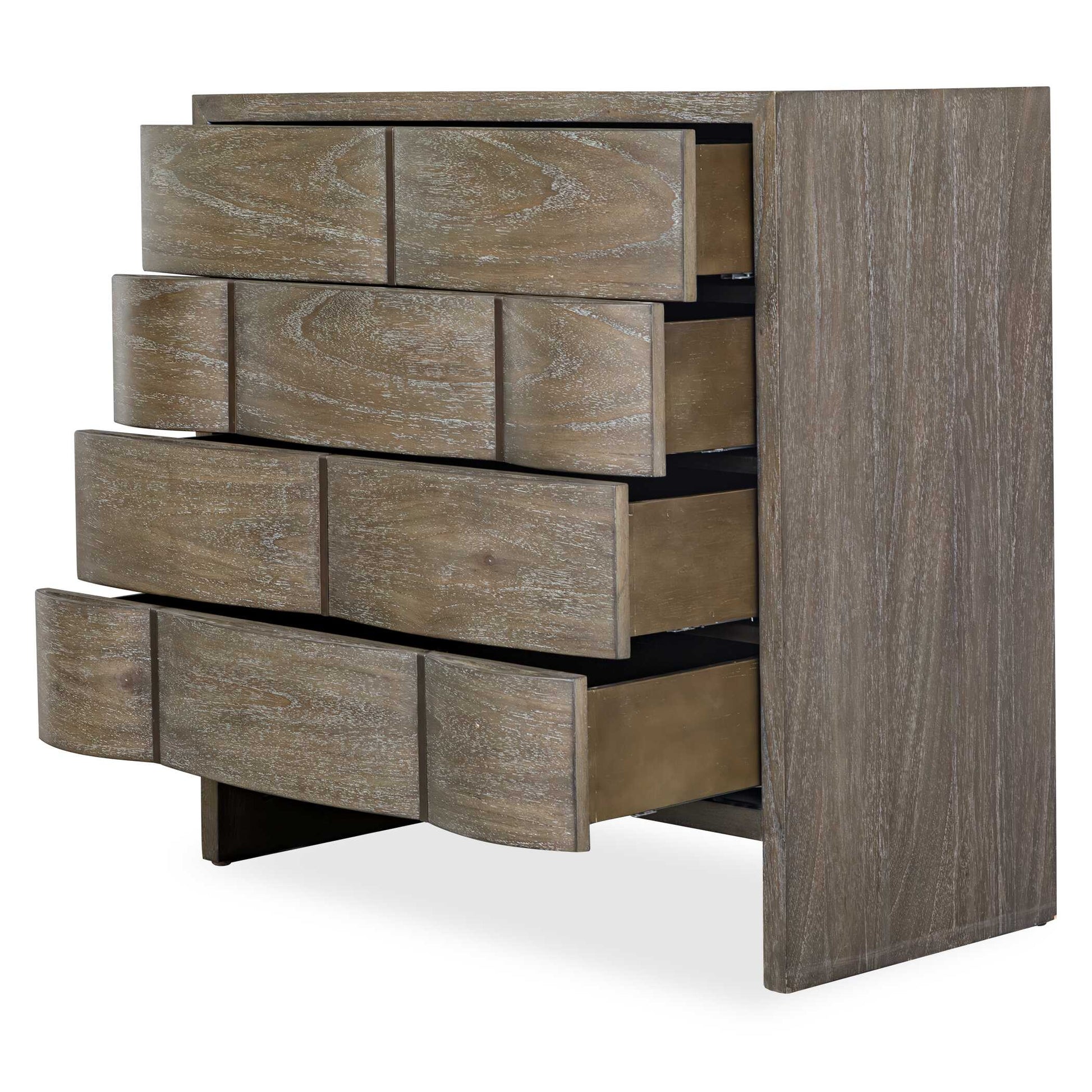 Uttermost Lydon 4 Drawer Brown Finish Chest