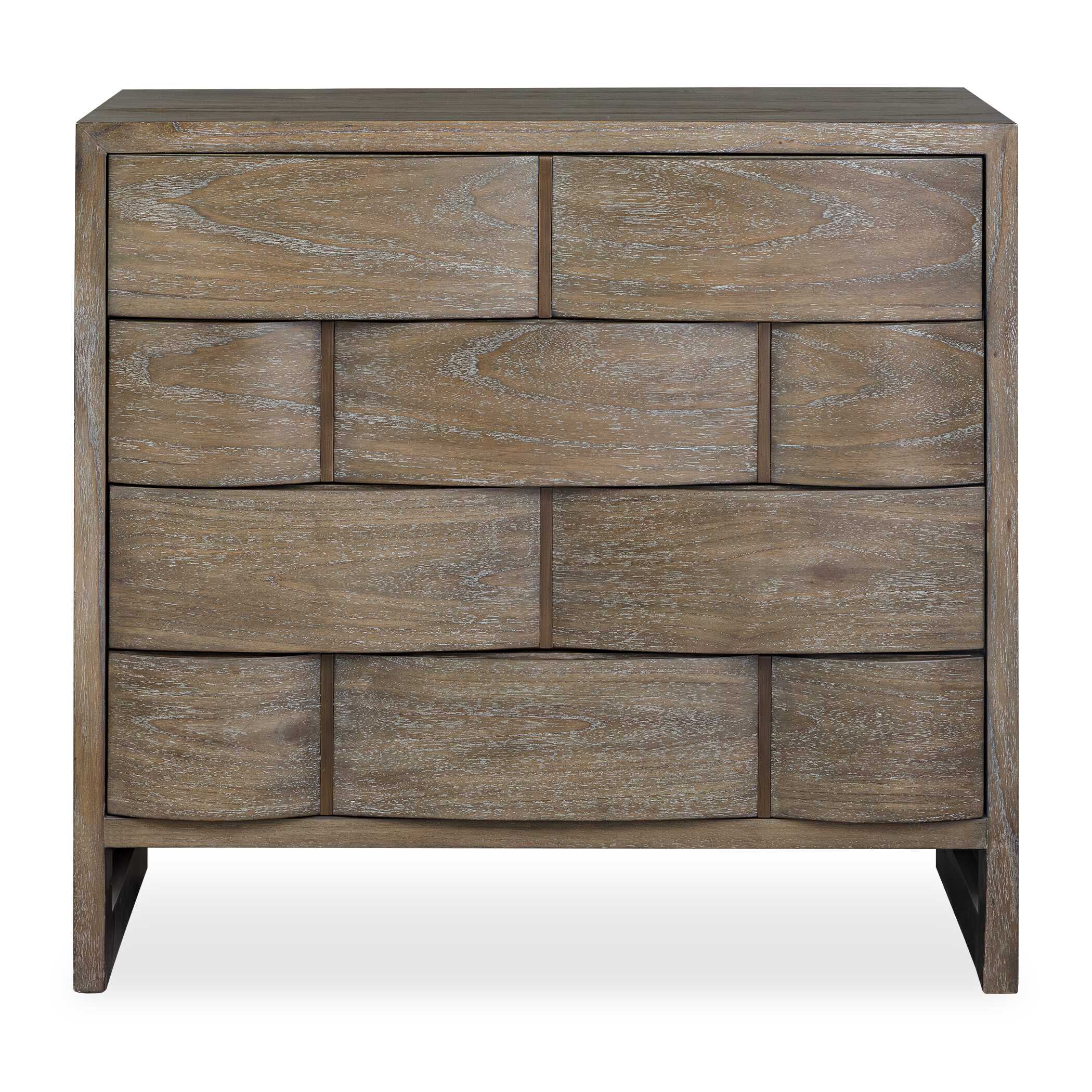 Uttermost Lydon 4 Drawer Brown Finish Chest