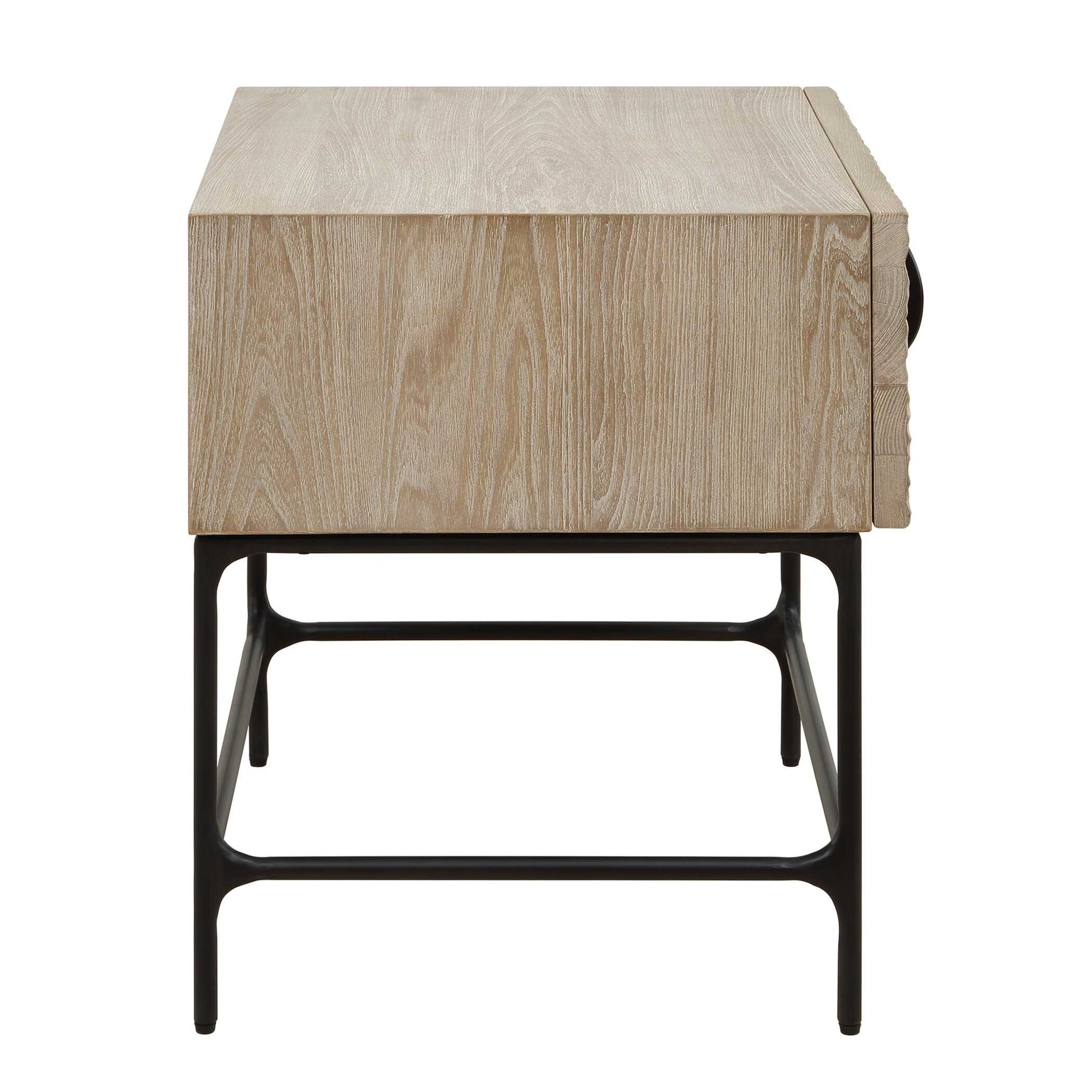 Uttermost Lunar Wooden Side Table