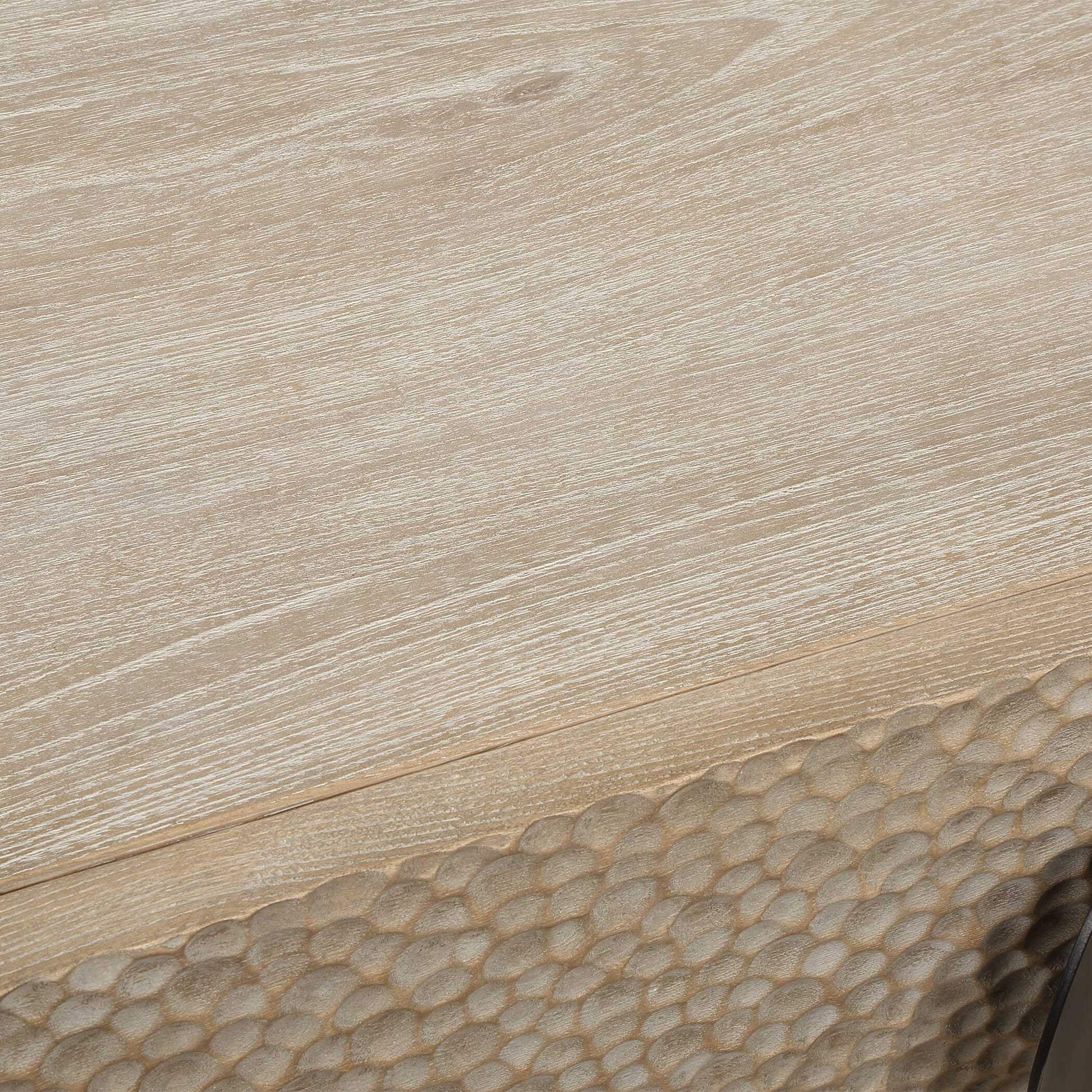 Uttermost Lunar Wooden Side Table