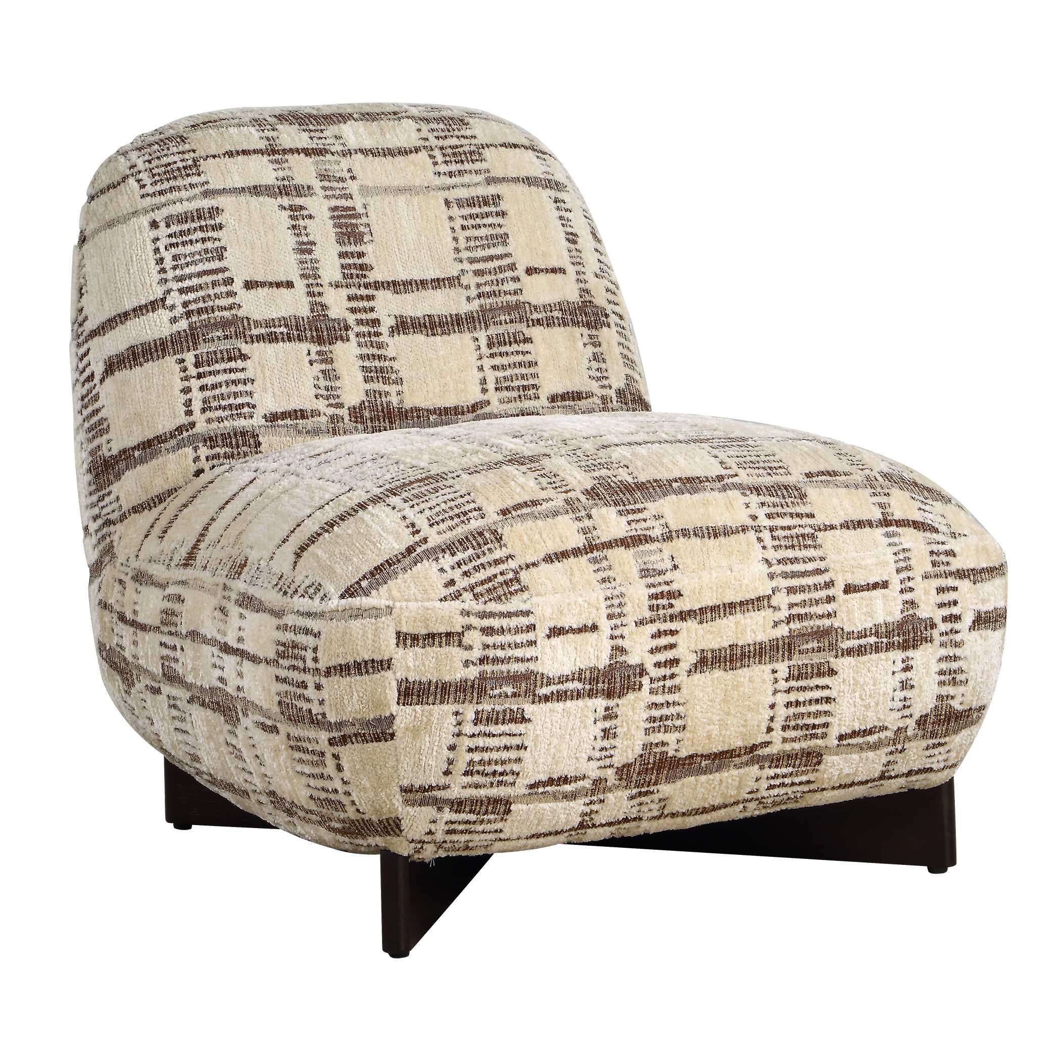 Uttermost Evans Modern Armless Accent Chair