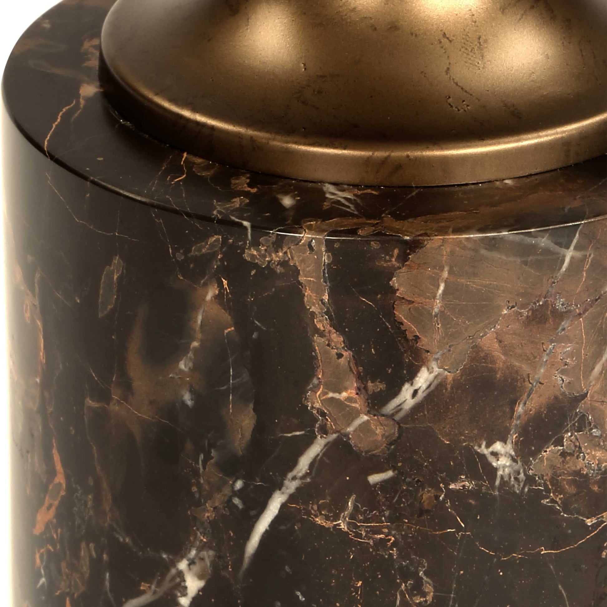 Uttermost Karnes Dark Marble Drink Table