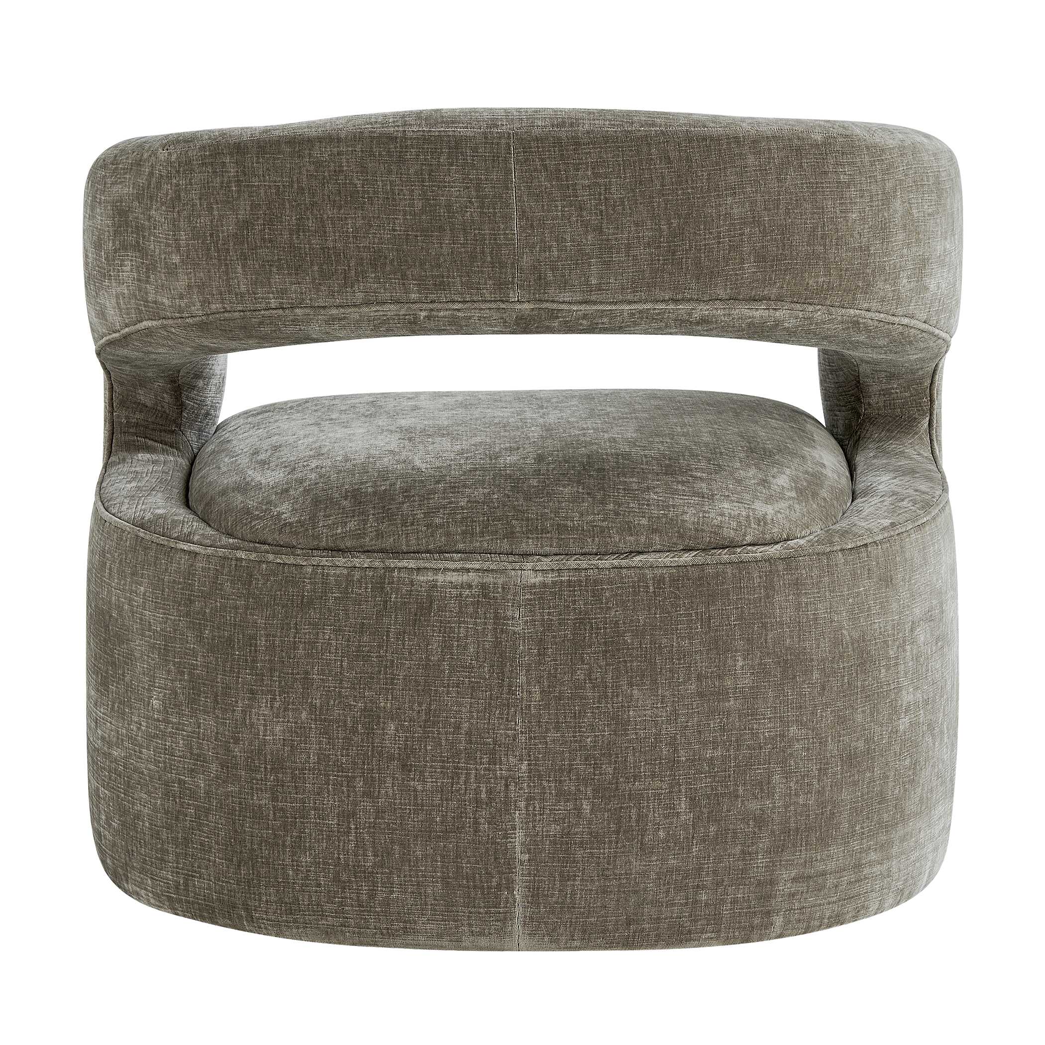 Uttermost Breis Swivel Barrel Chair