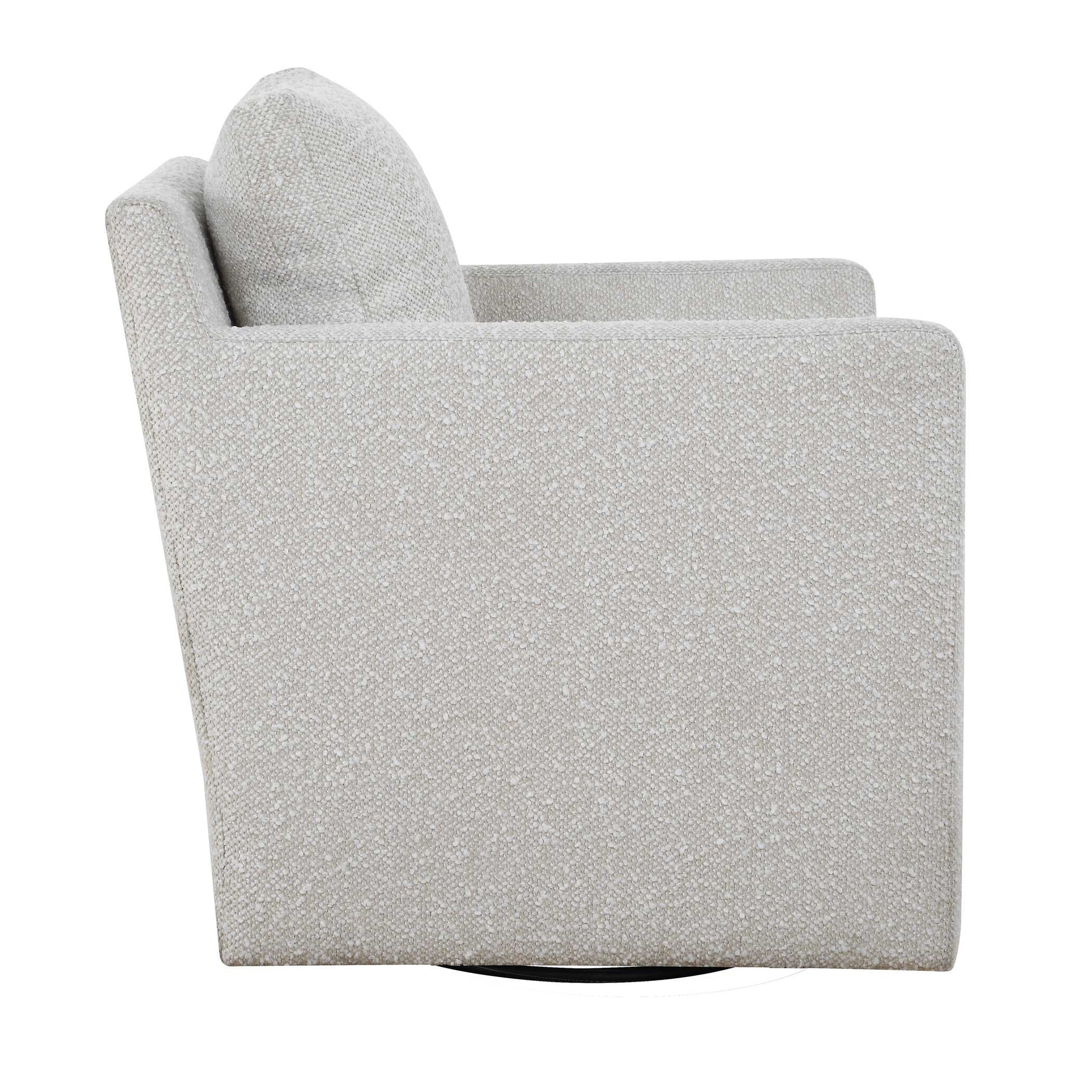 Uttermost Tisdell Cream Swivel/Glider Chair