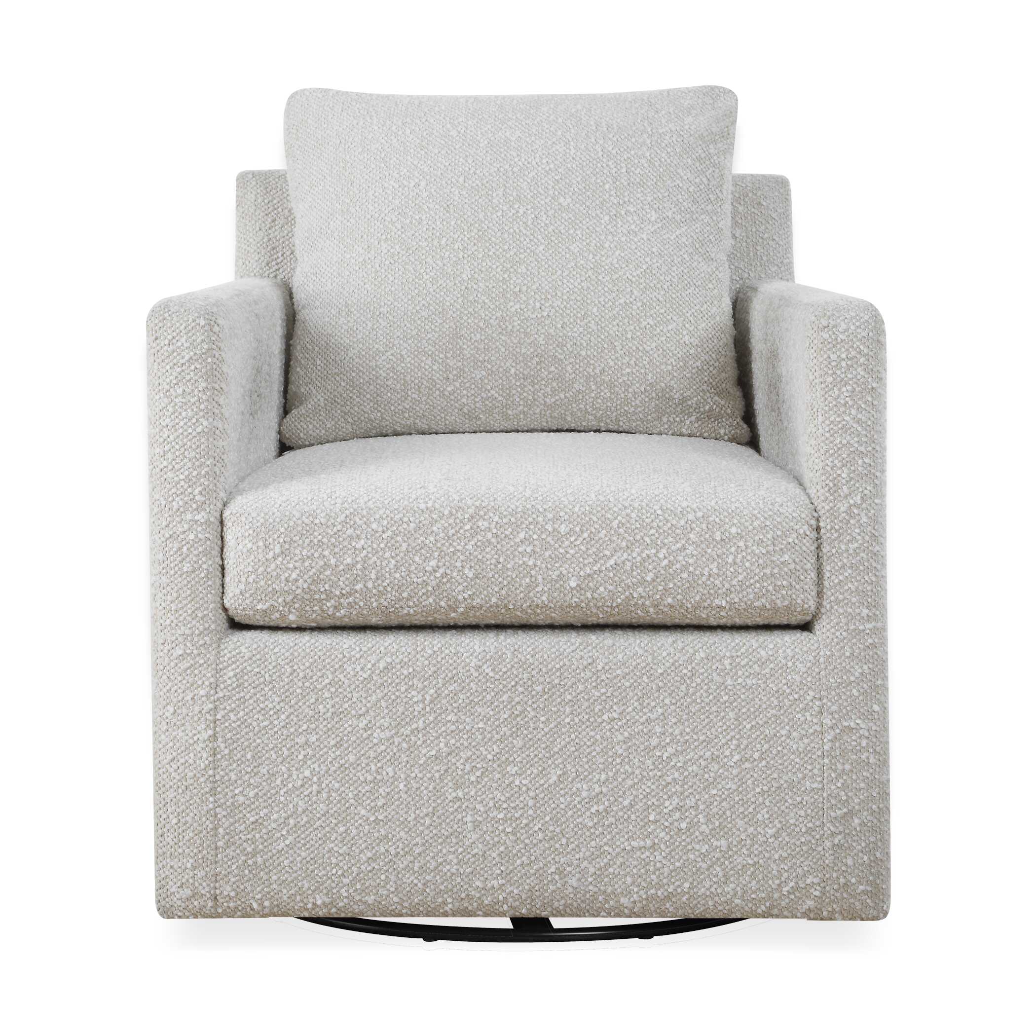 Uttermost Tisdell Cream Swivel/Glider Chair