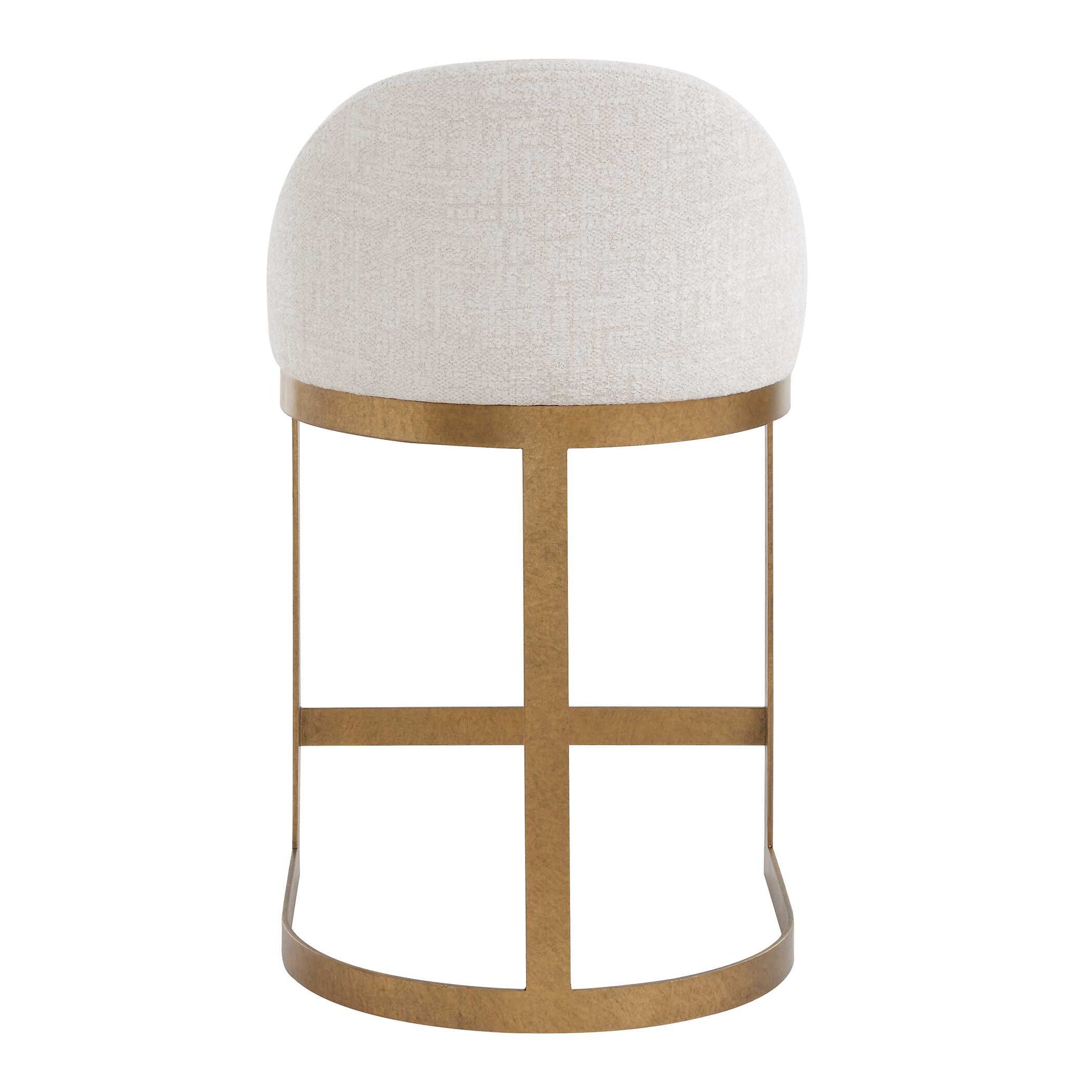 Uttermost Ira Ivory Counter Stool