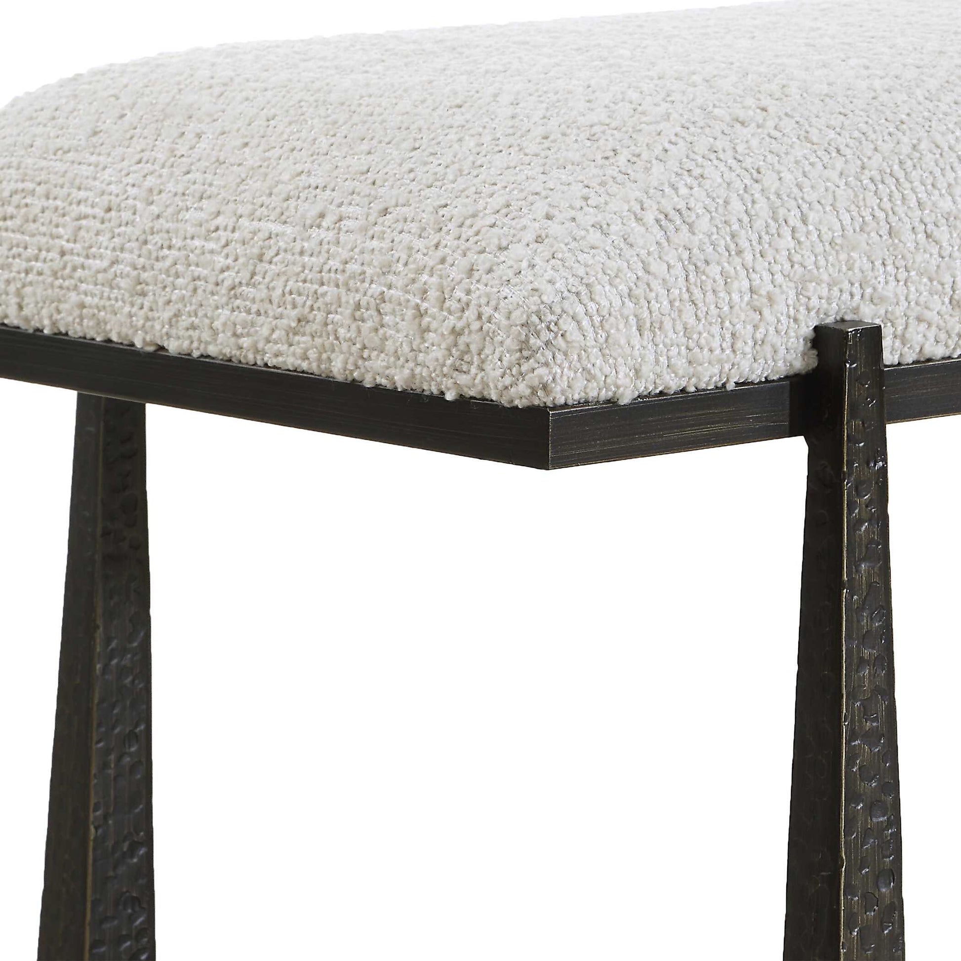 Uttermost Midas Black Long Bench