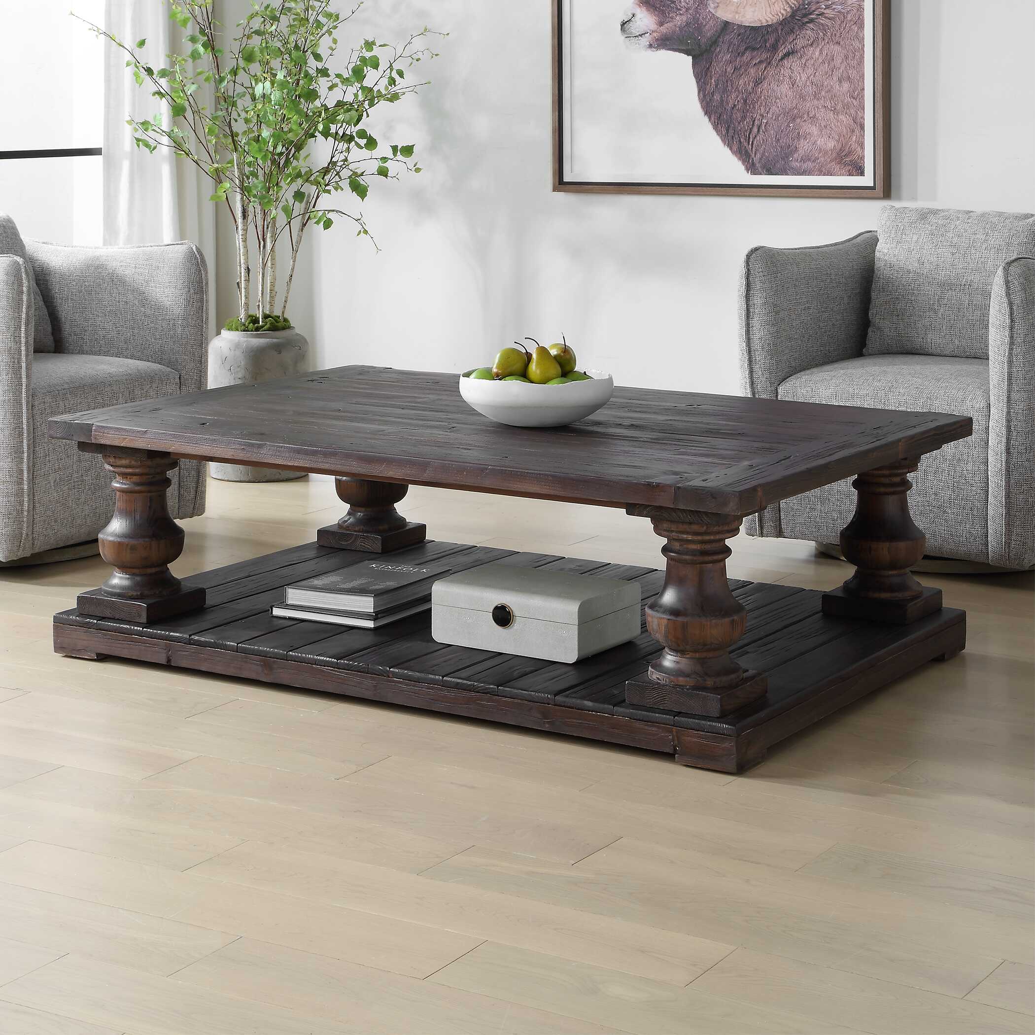 Uttermost Stratford Walnut Coffee Table