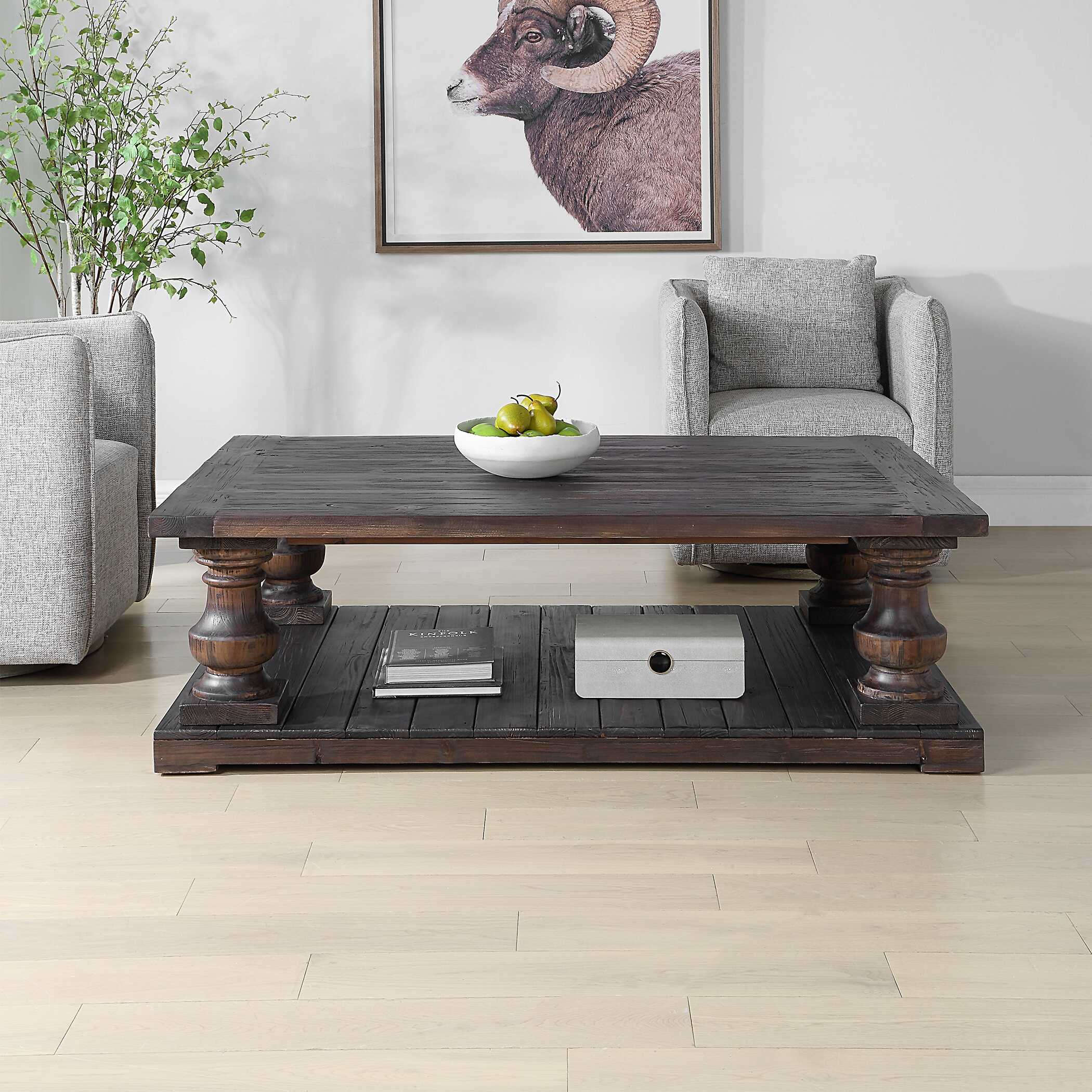 Uttermost Stratford Walnut Coffee Table