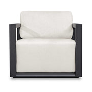 Uttermost Remsen Black/Oyster Outdoor Lounge Chair