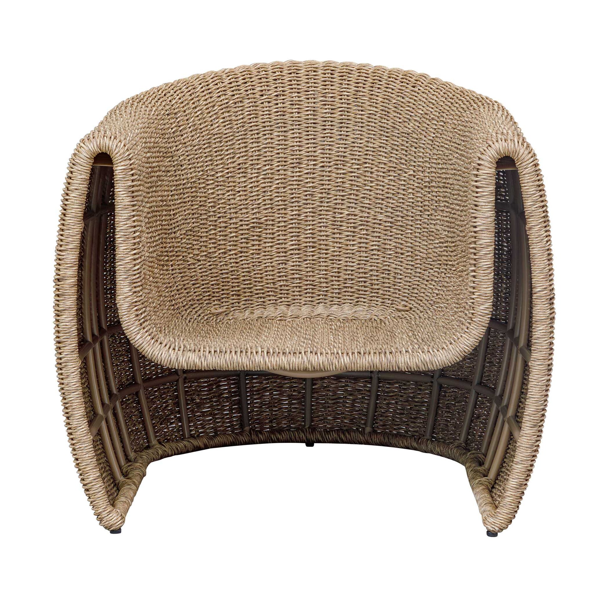 Uttermost Tropic Golden Flax Outdoor Lounge Chair
