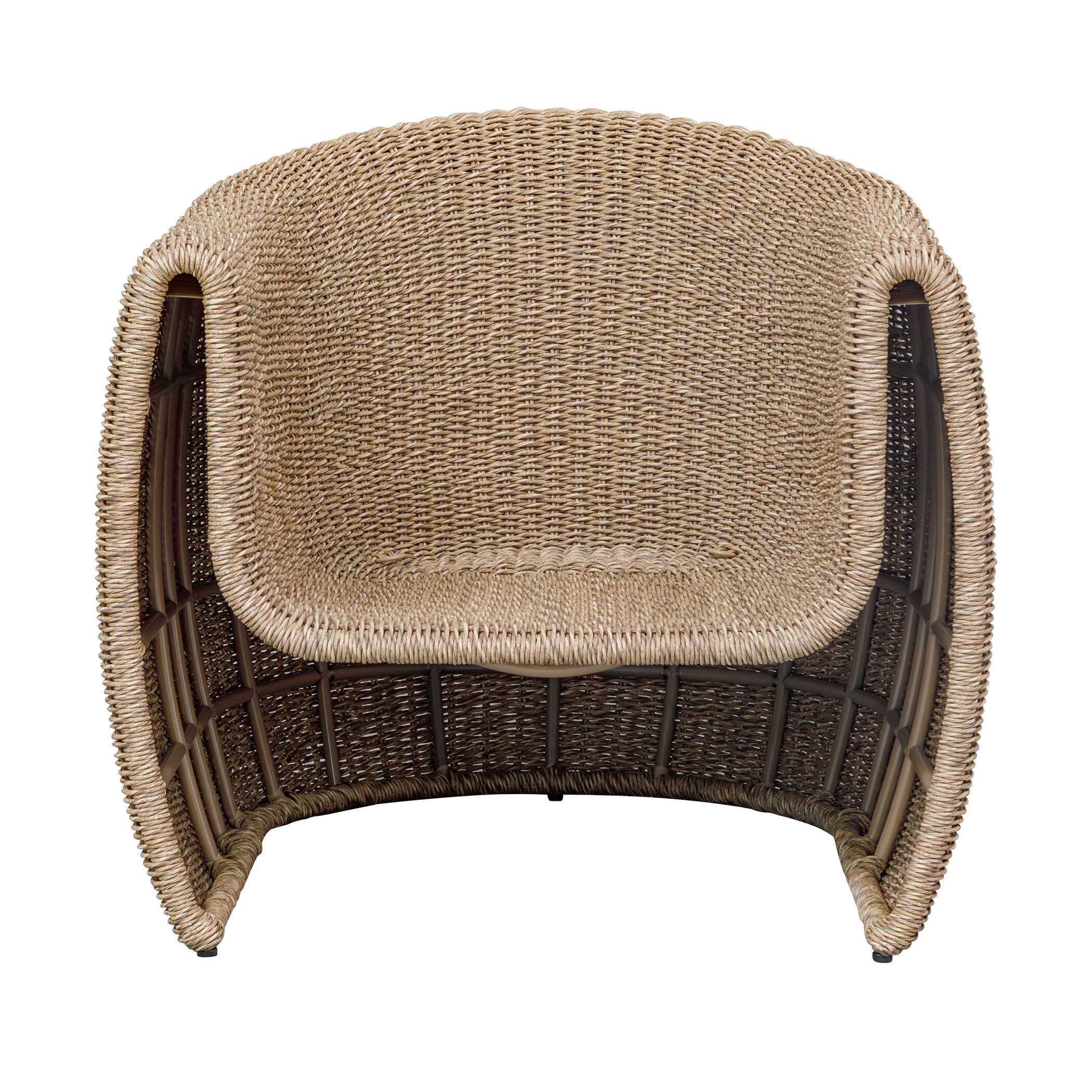 Uttermost Tropic Golden Flax Outdoor Lounge Chair