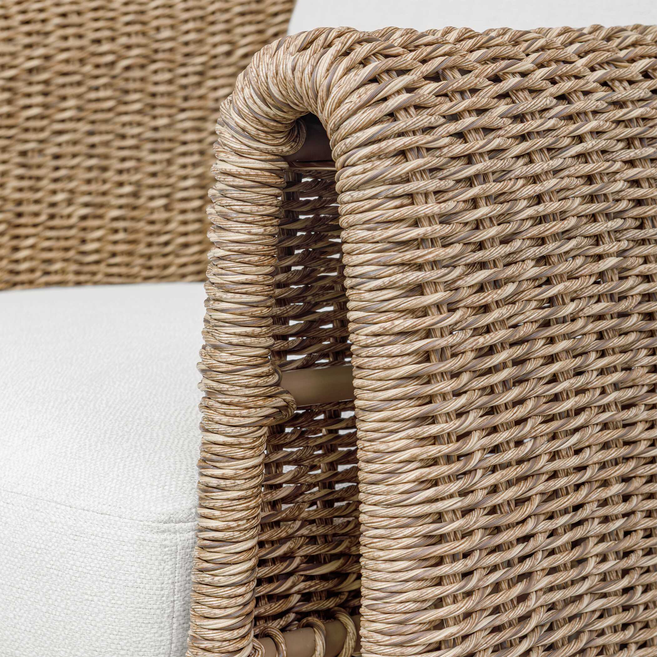 Uttermost Tropic Golden Flax Outdoor Lounge Chair