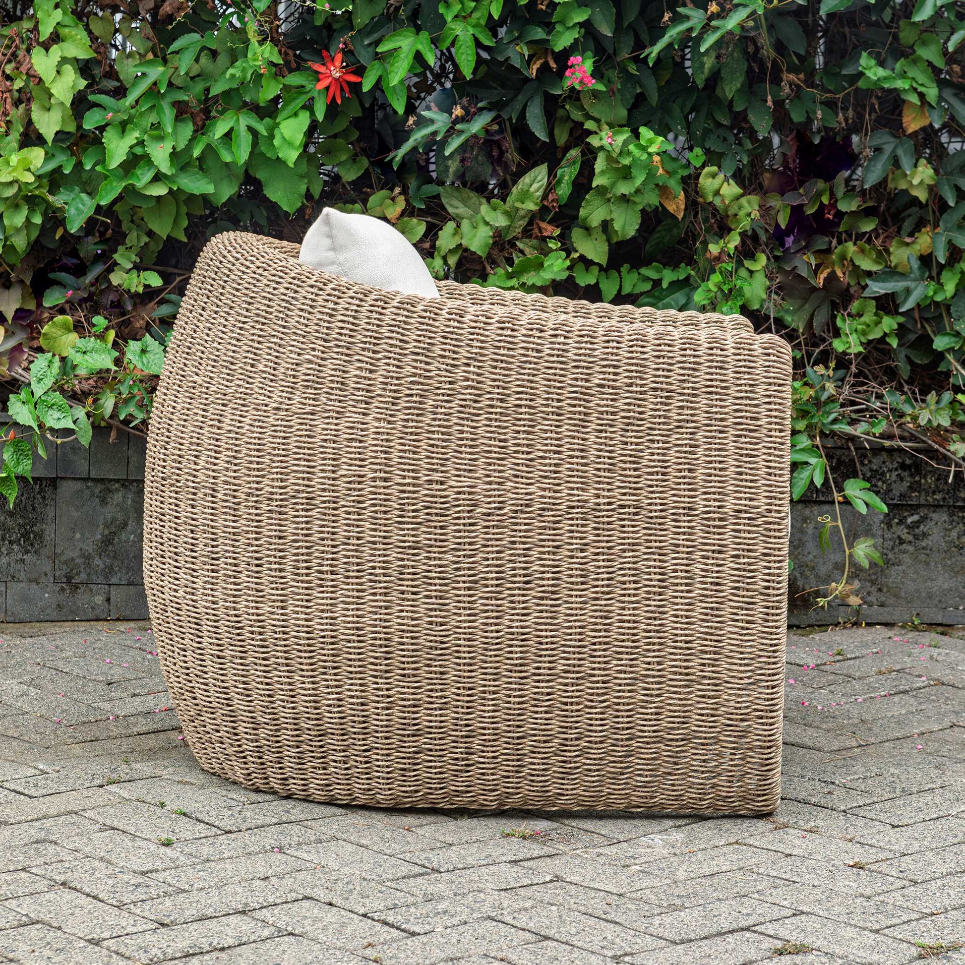 Uttermost Tropic Golden Flax Outdoor Lounge Chair