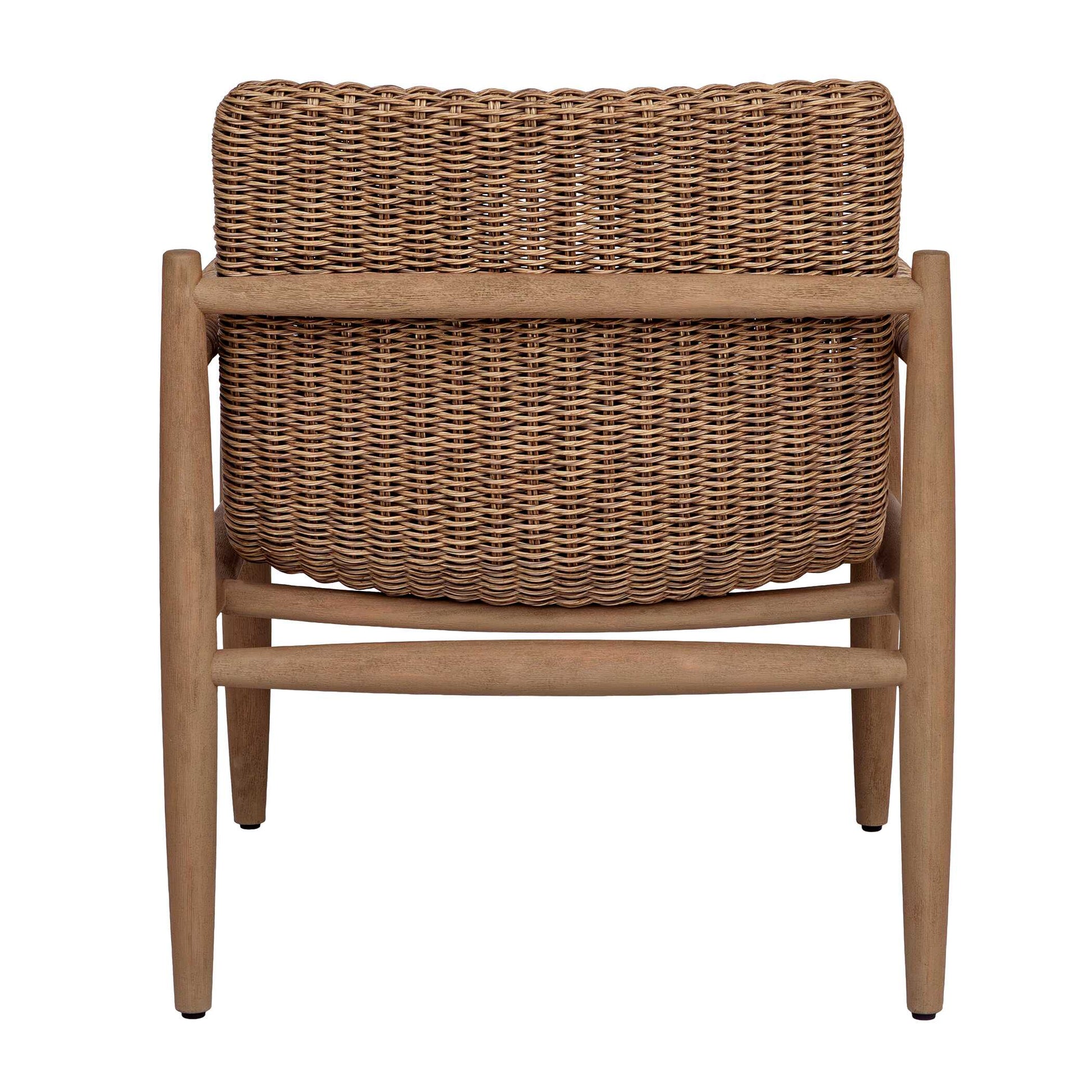 Uttermost Sumba Golden Flax Outdoor Lounge Chair