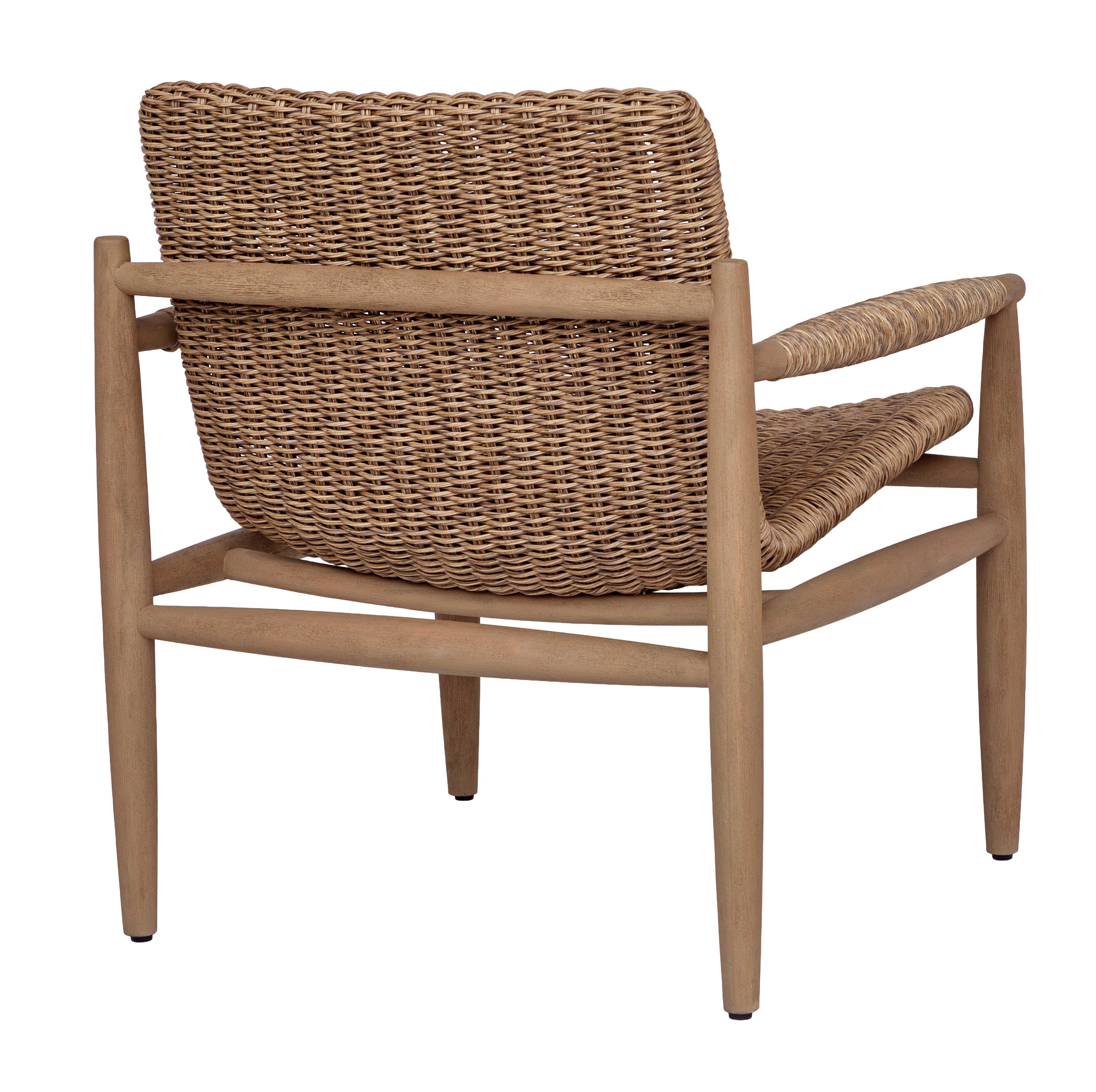Uttermost Sumba Golden Flax Outdoor Lounge Chair